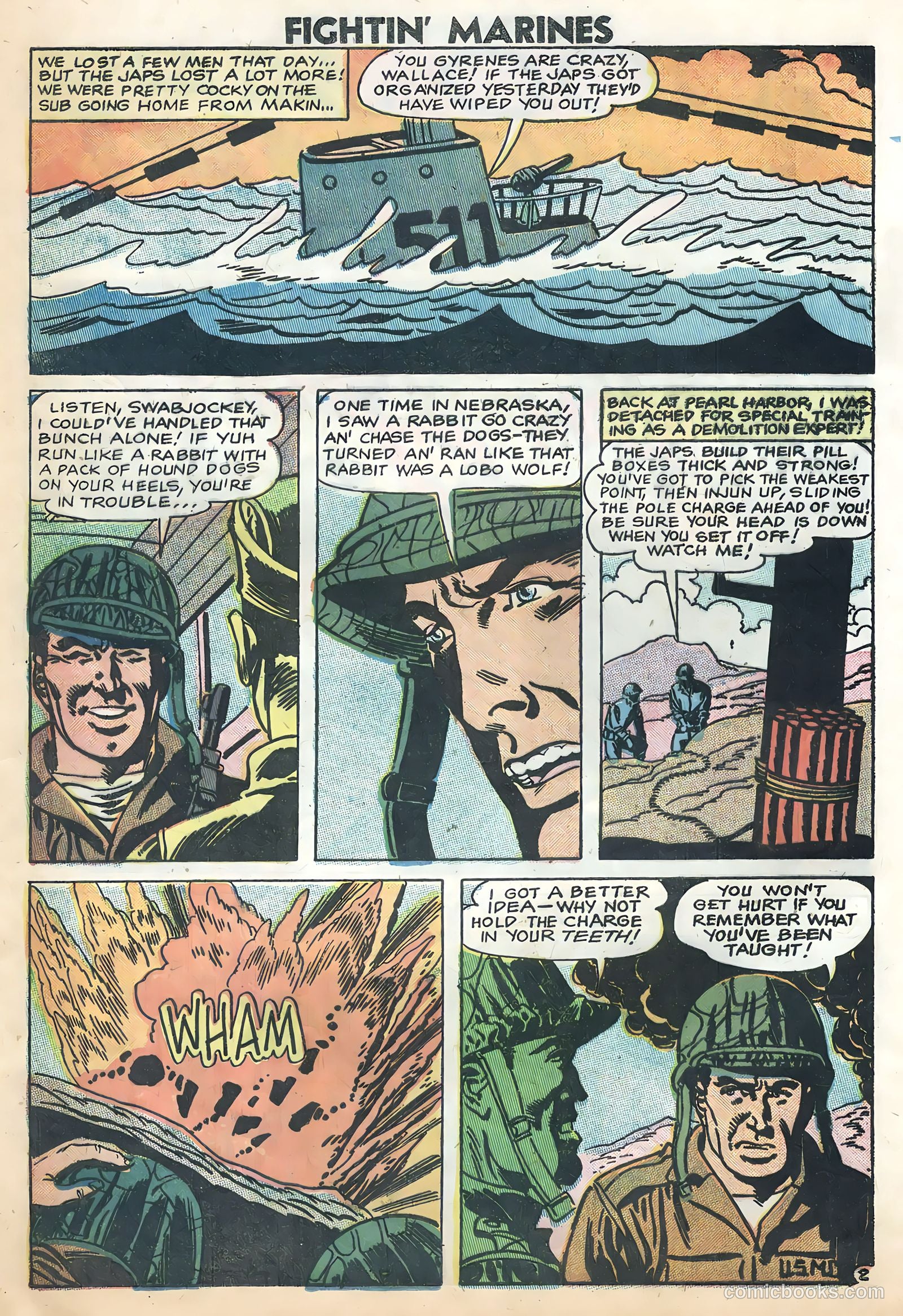 Fightin' Marines #28 (1959) — page 12 of 36