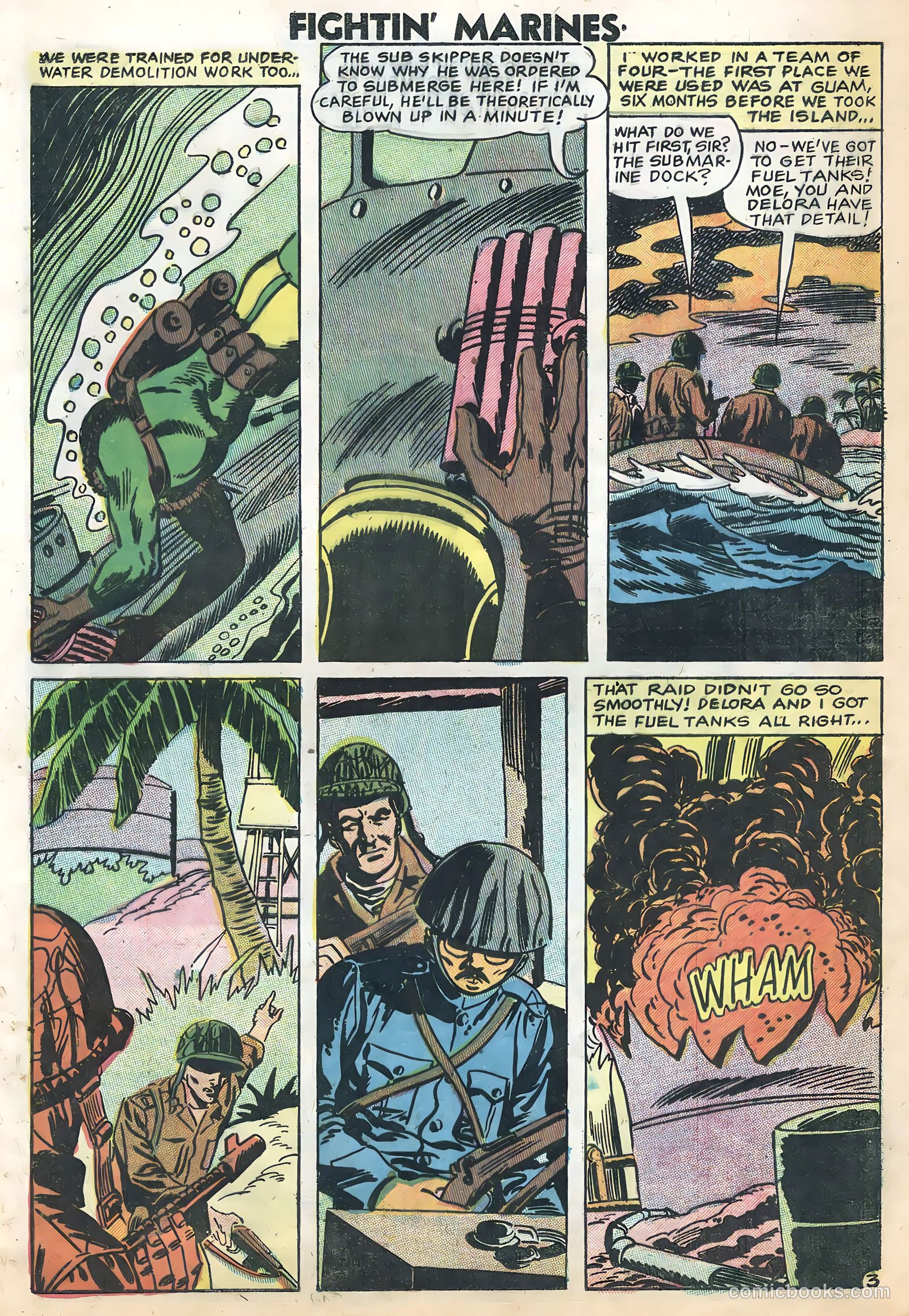 Fightin' Marines #28 (1959) — page 13 of 36