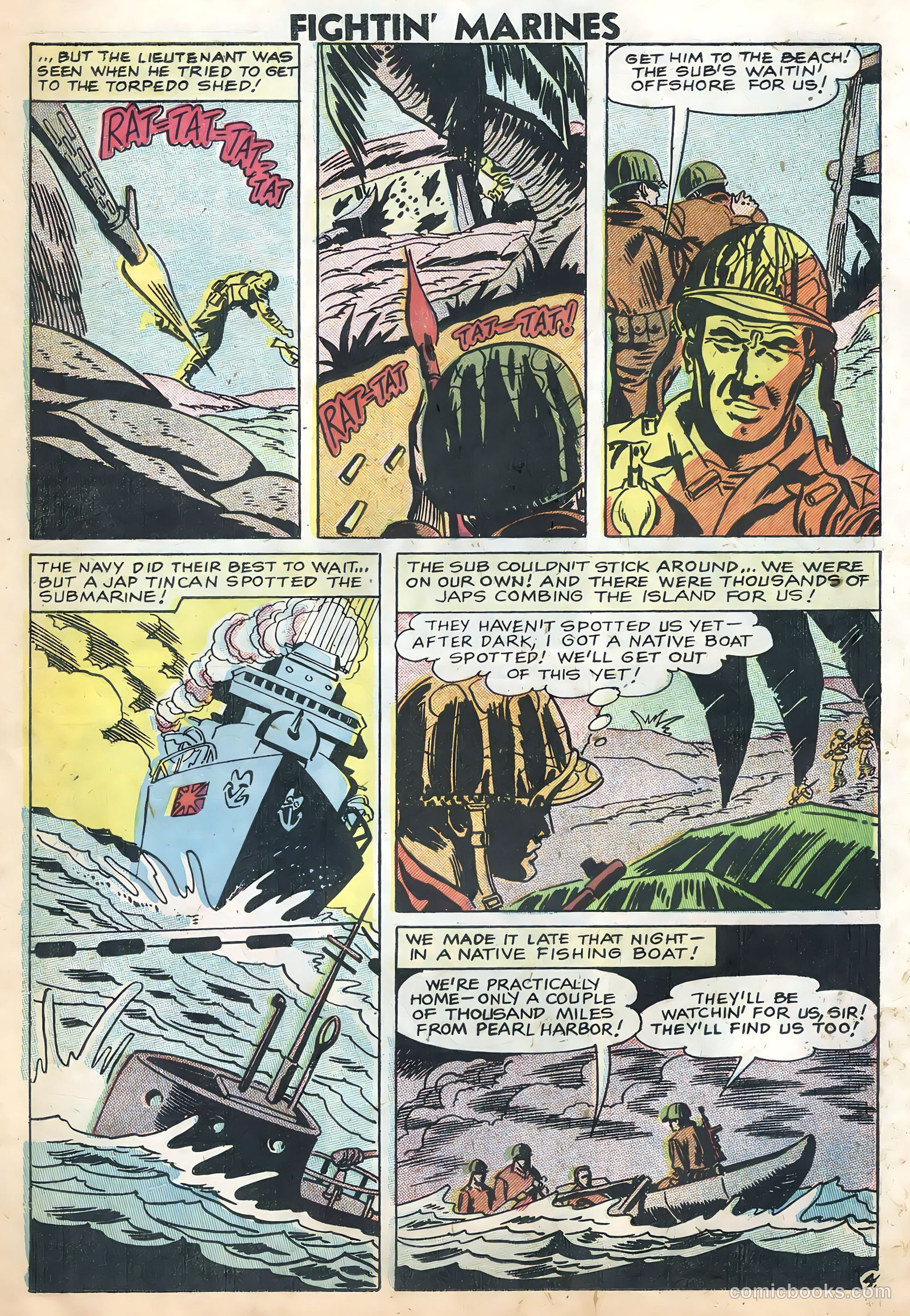 Fightin' Marines #28 (1959) — page 14 of 36