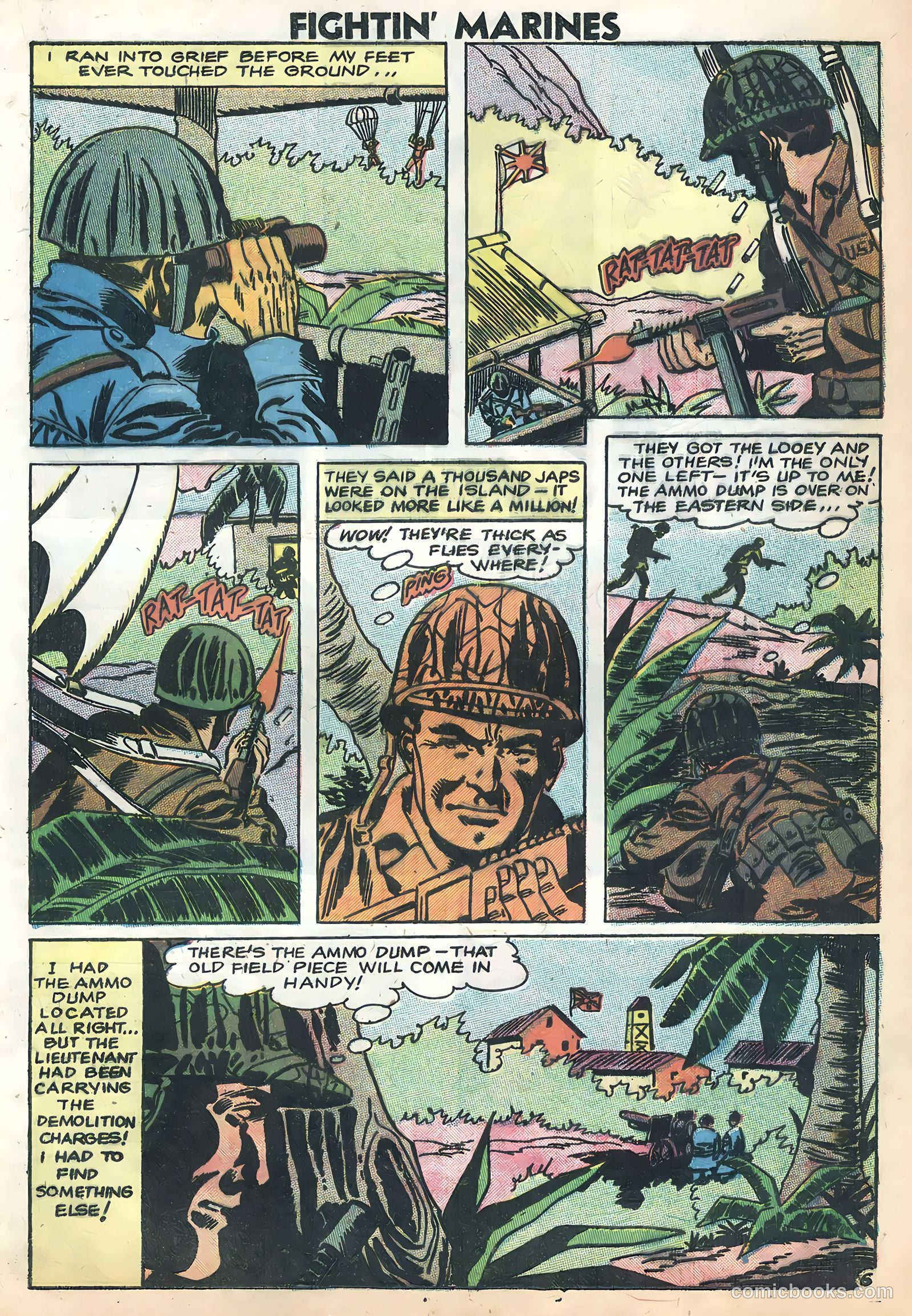 Fightin' Marines #28 (1959) — page 17 of 36
