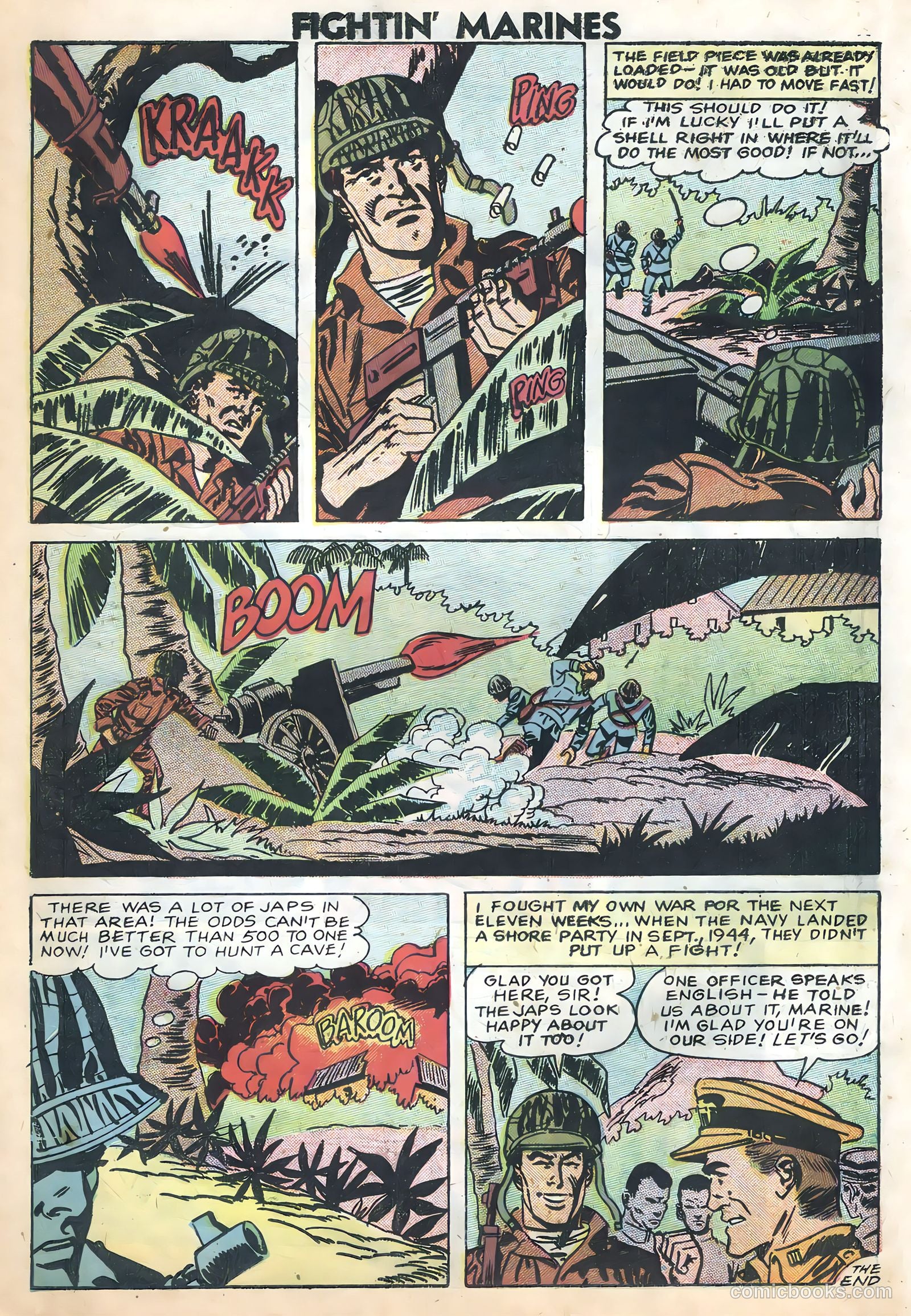Fightin' Marines #28 (1959) — page 18 of 36