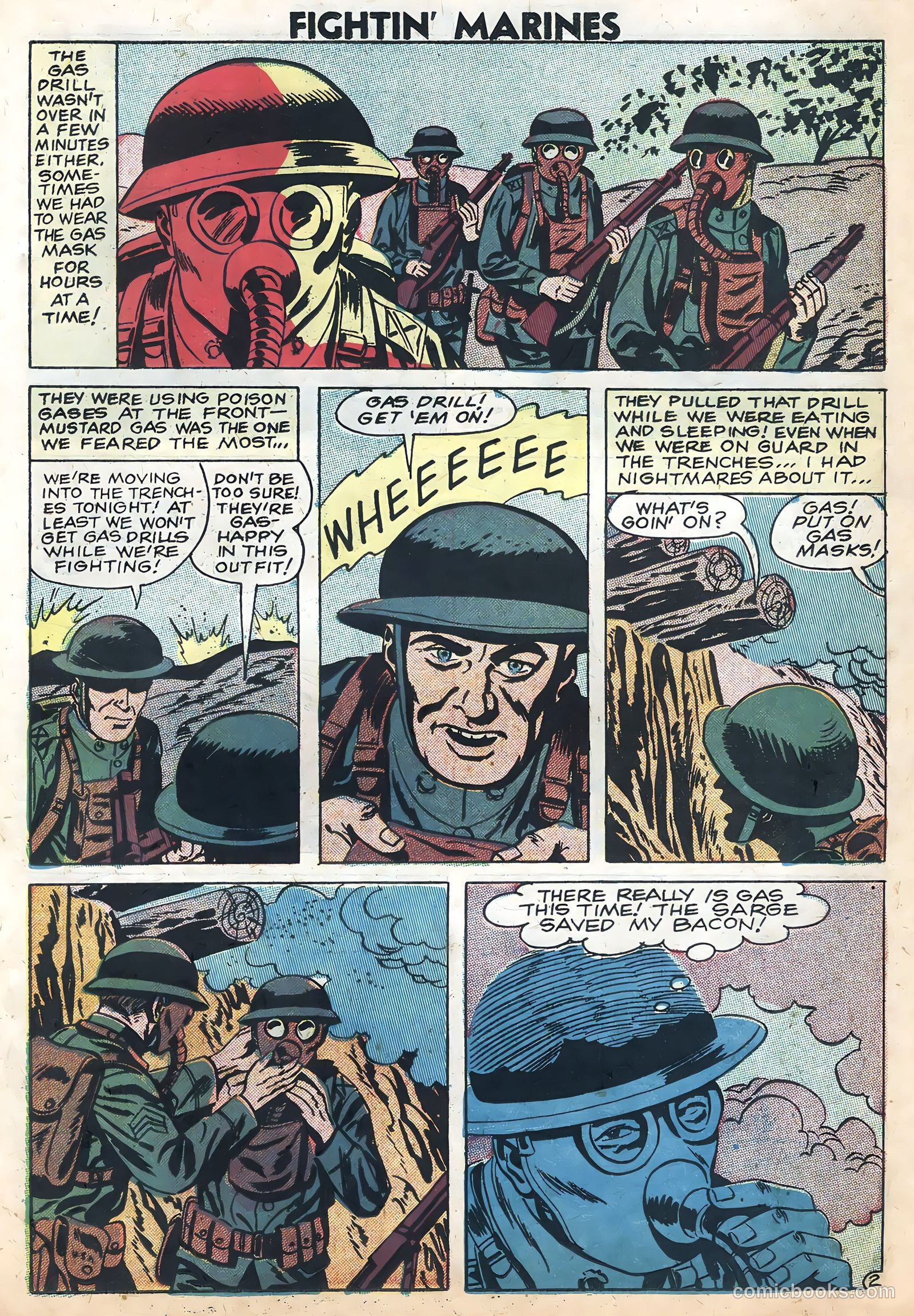 Fightin' Marines #28 (1959) — page 23 of 36