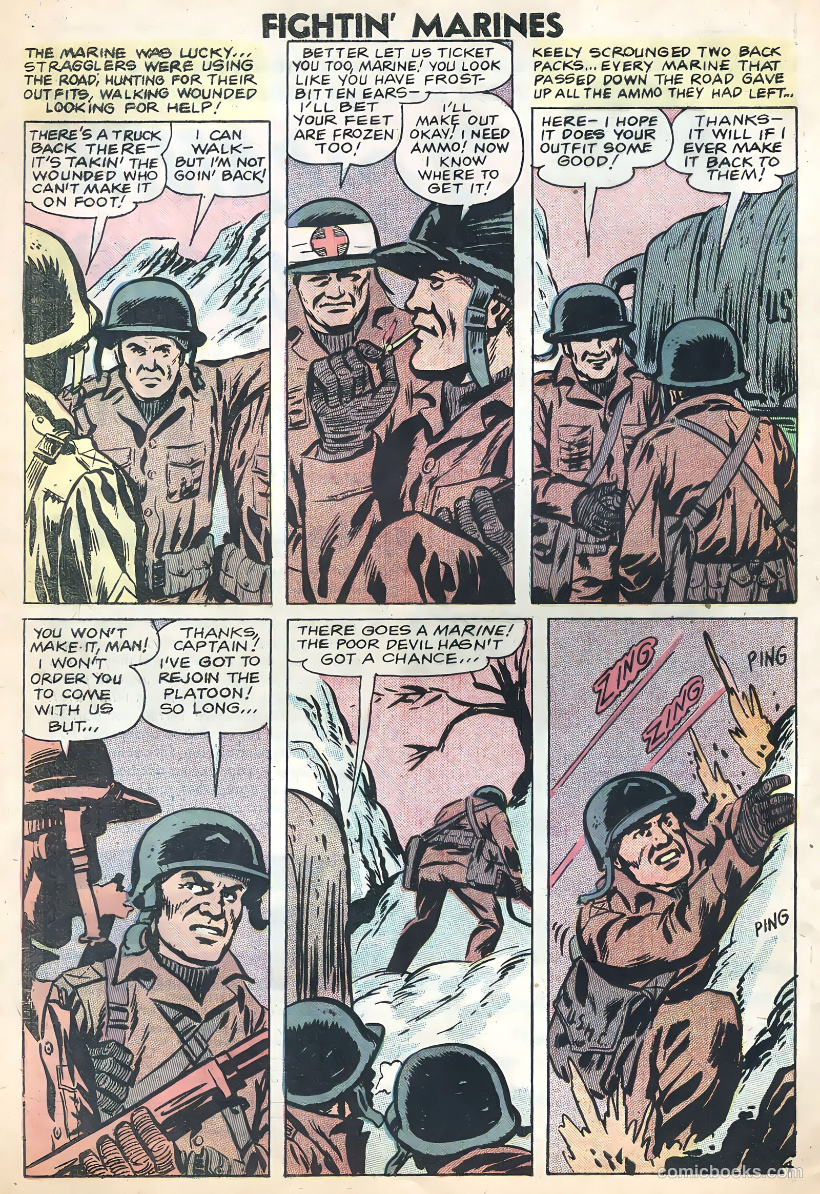 Fightin' Marines #28 (1959) — page 32 of 36