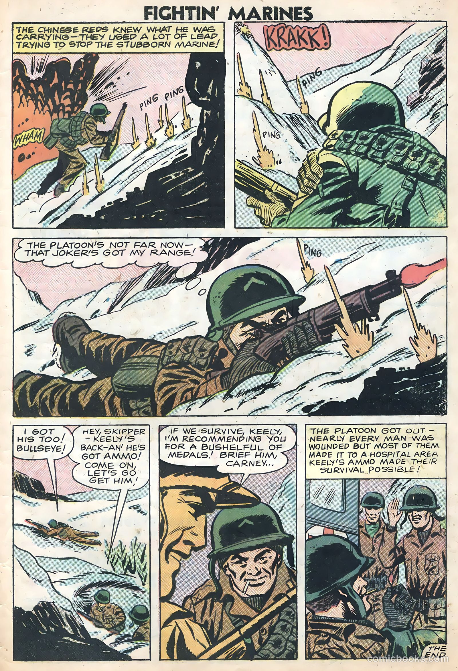 Fightin' Marines #28 (1959) — page 33 of 36