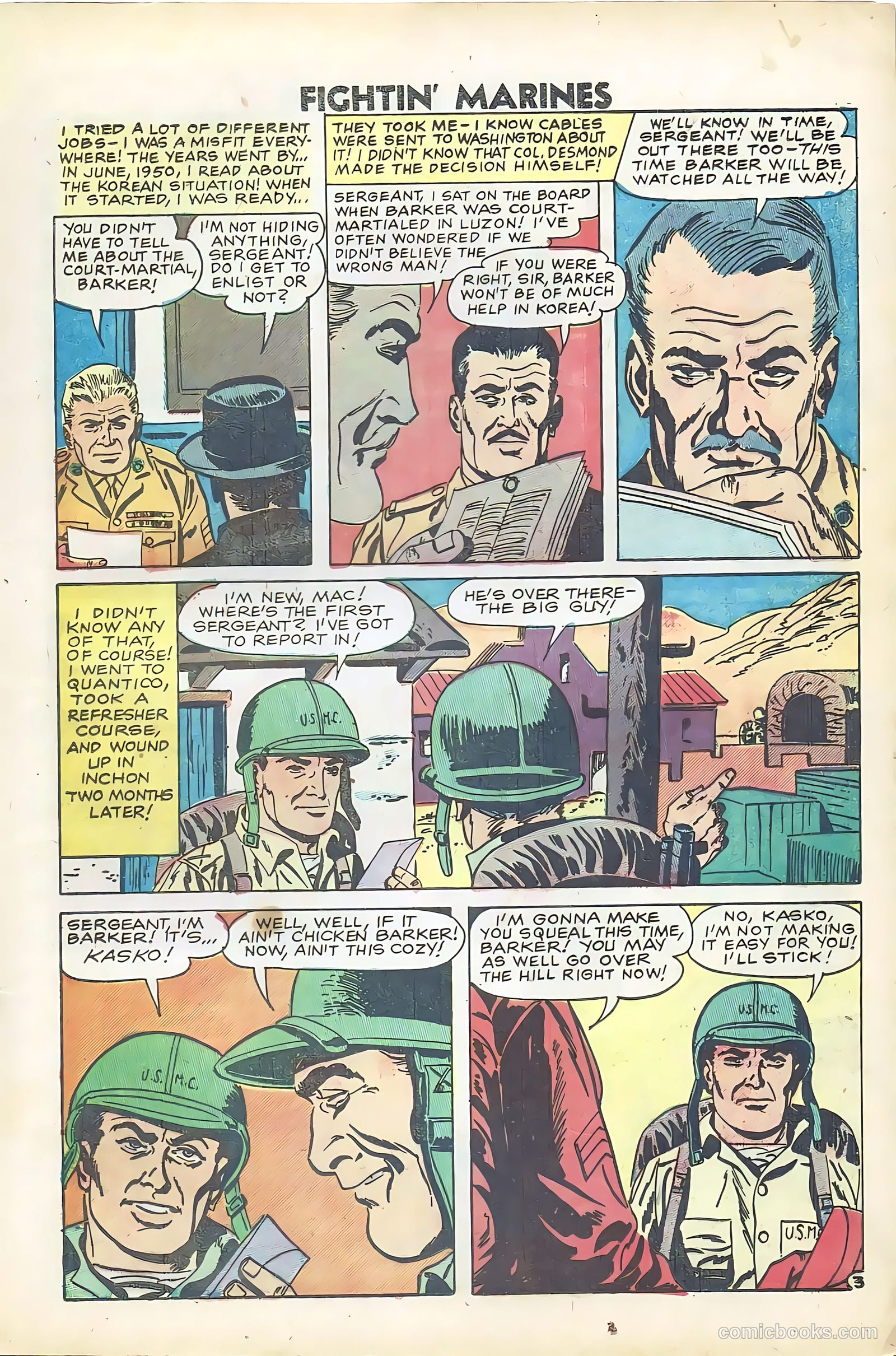 Fightin' Marines #29 (1959) — page 16 of 35
