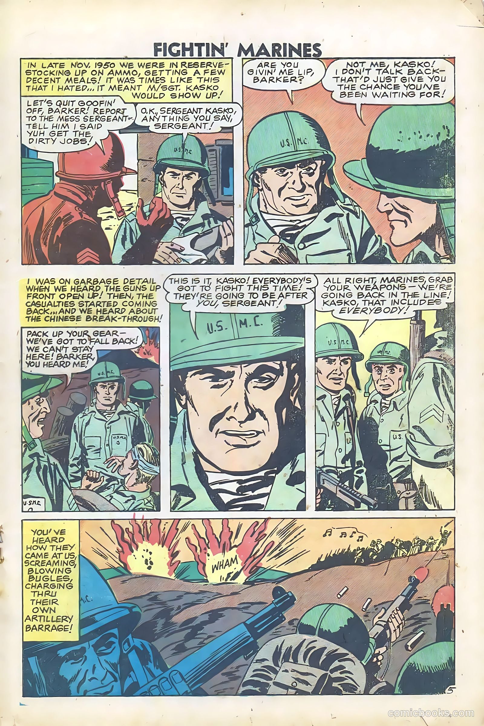 Fightin' Marines #29 (1959) — page 18 of 35