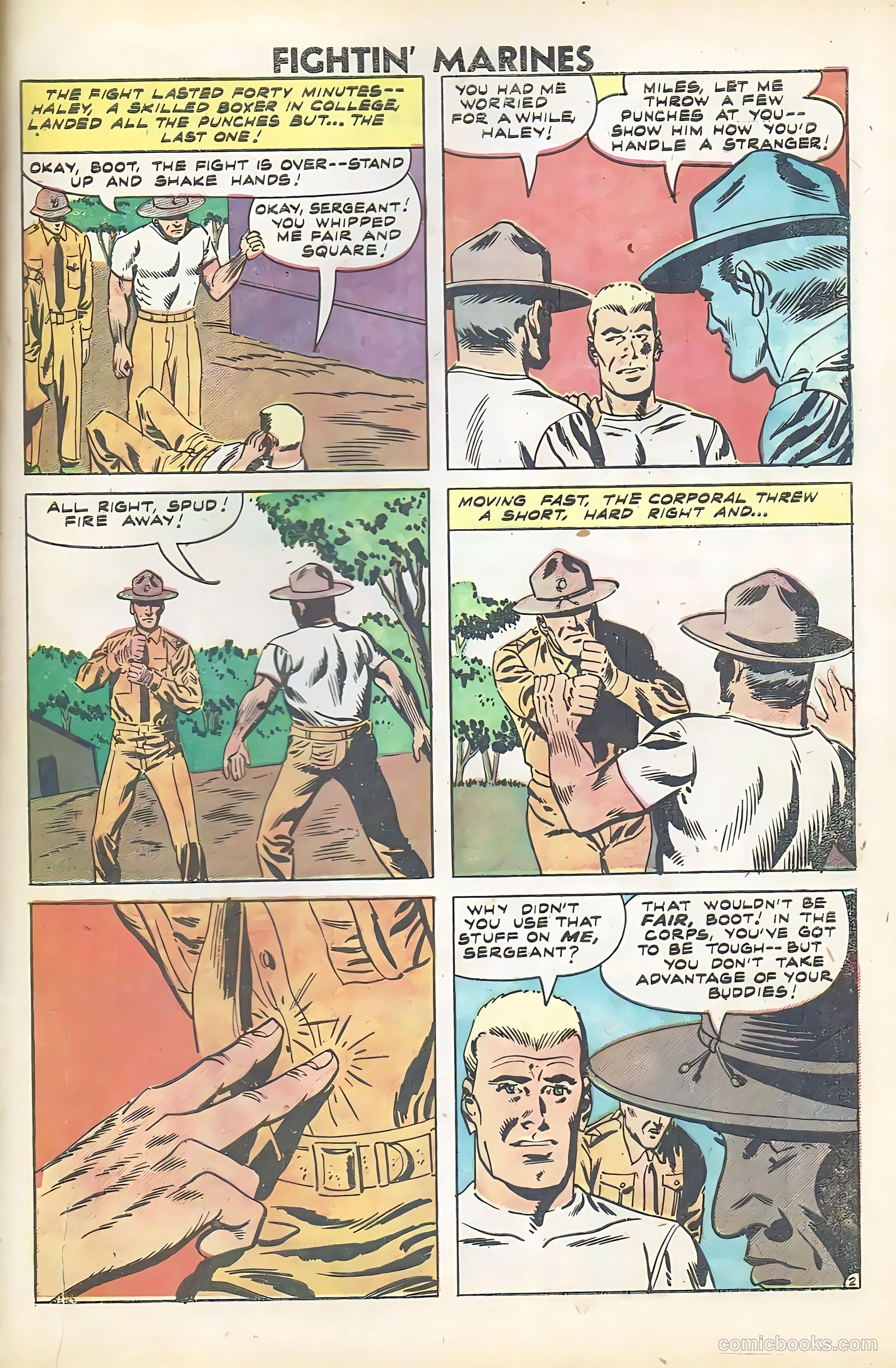Fightin' Marines #29 (1959) — page 28 of 35