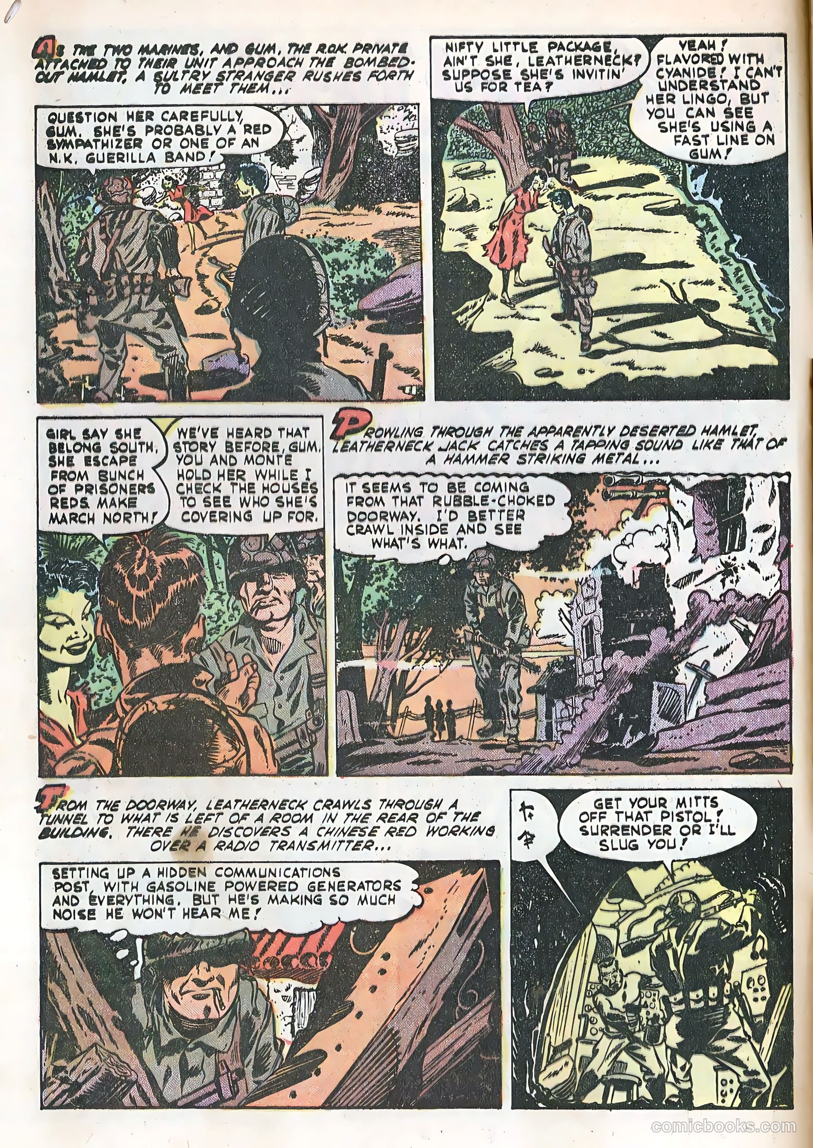 Fightin' Marines #3 (1951) — page 4 of 36