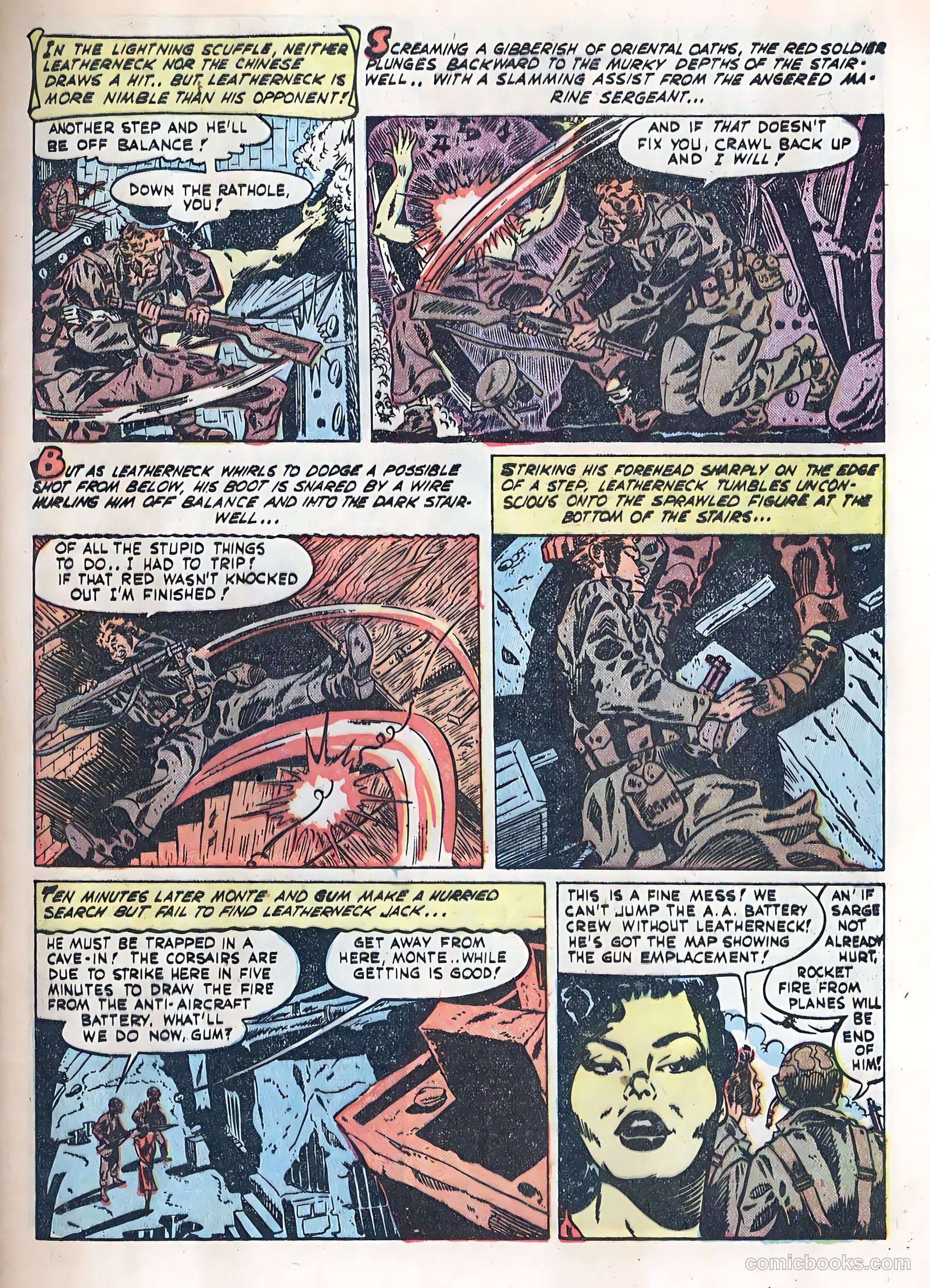 Fightin' Marines #3 (1951) — page 5 of 36