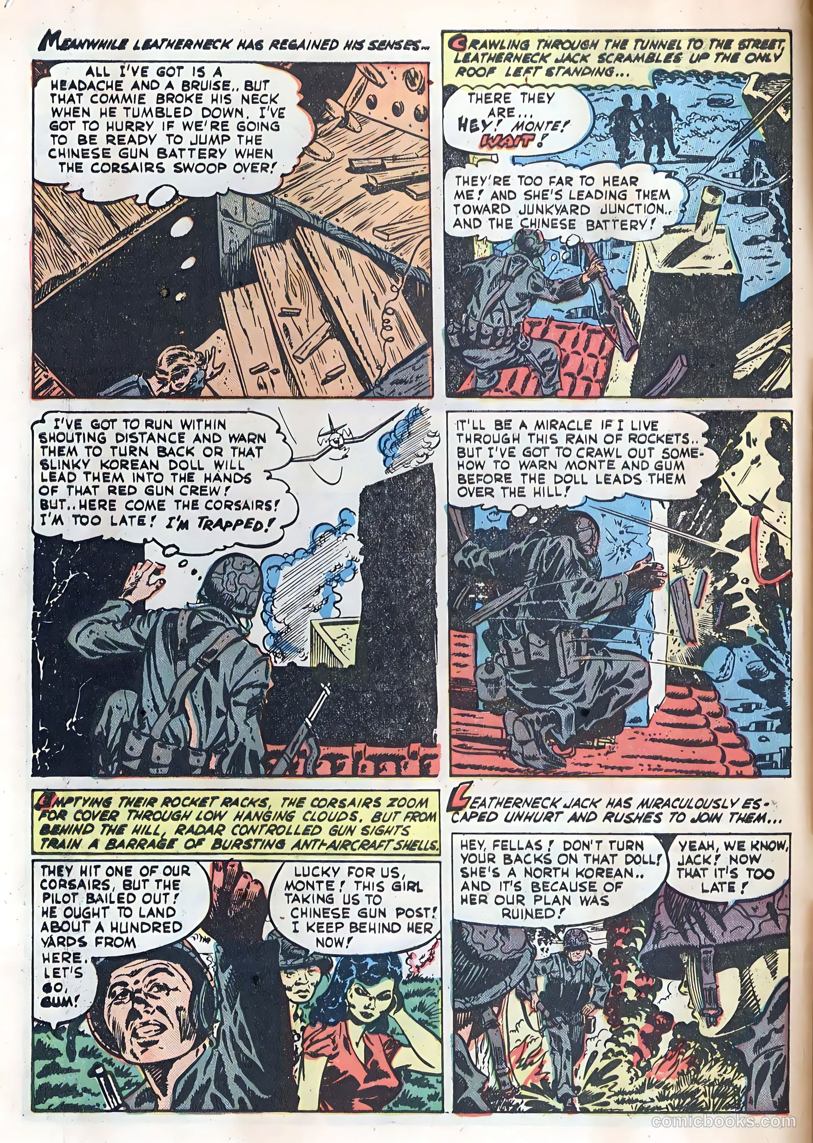 Fightin' Marines #3 (1951) — page 6 of 36