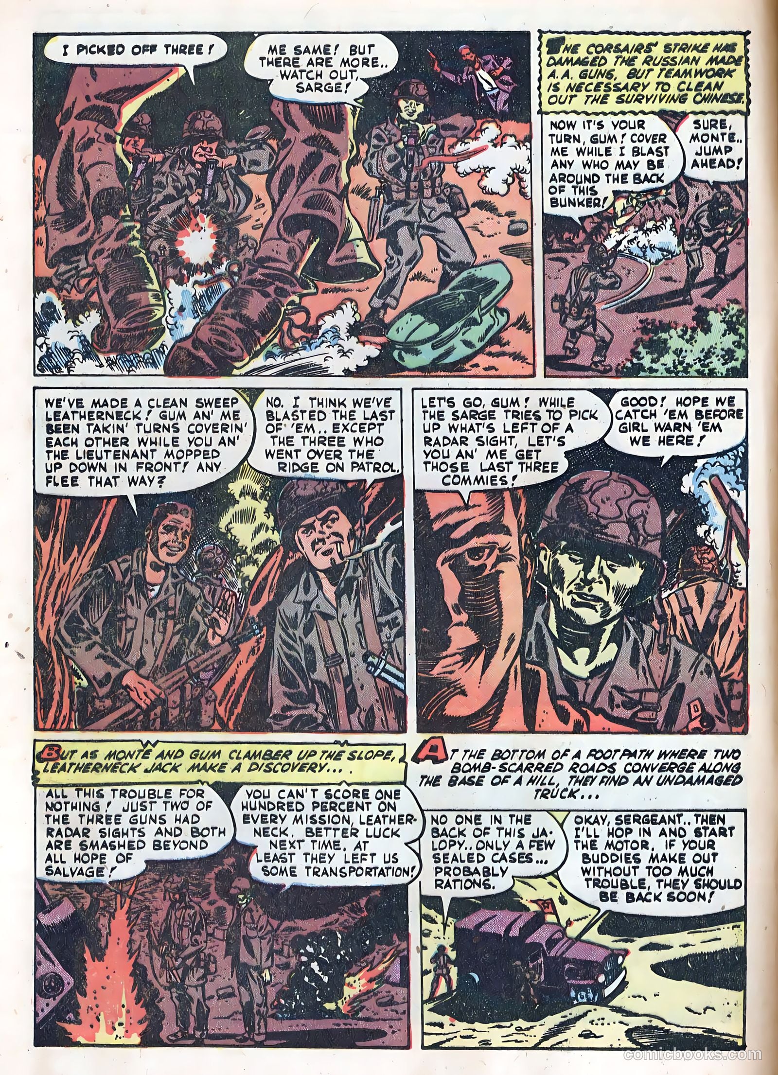 Fightin' Marines #3 (1951) — page 8 of 36