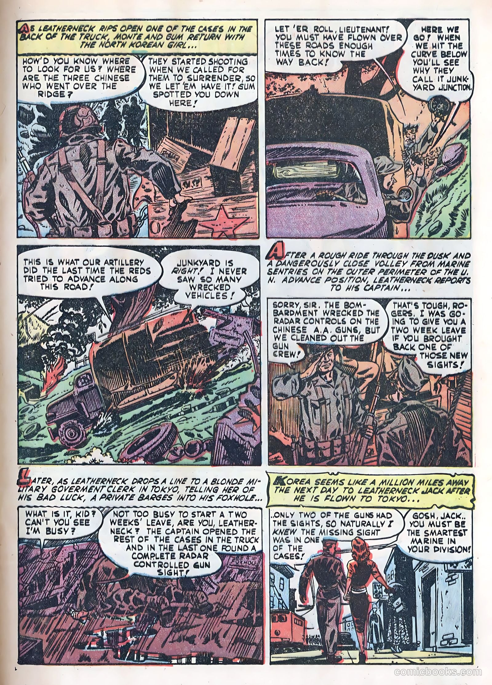 Fightin' Marines #3 (1951) — page 9 of 36
