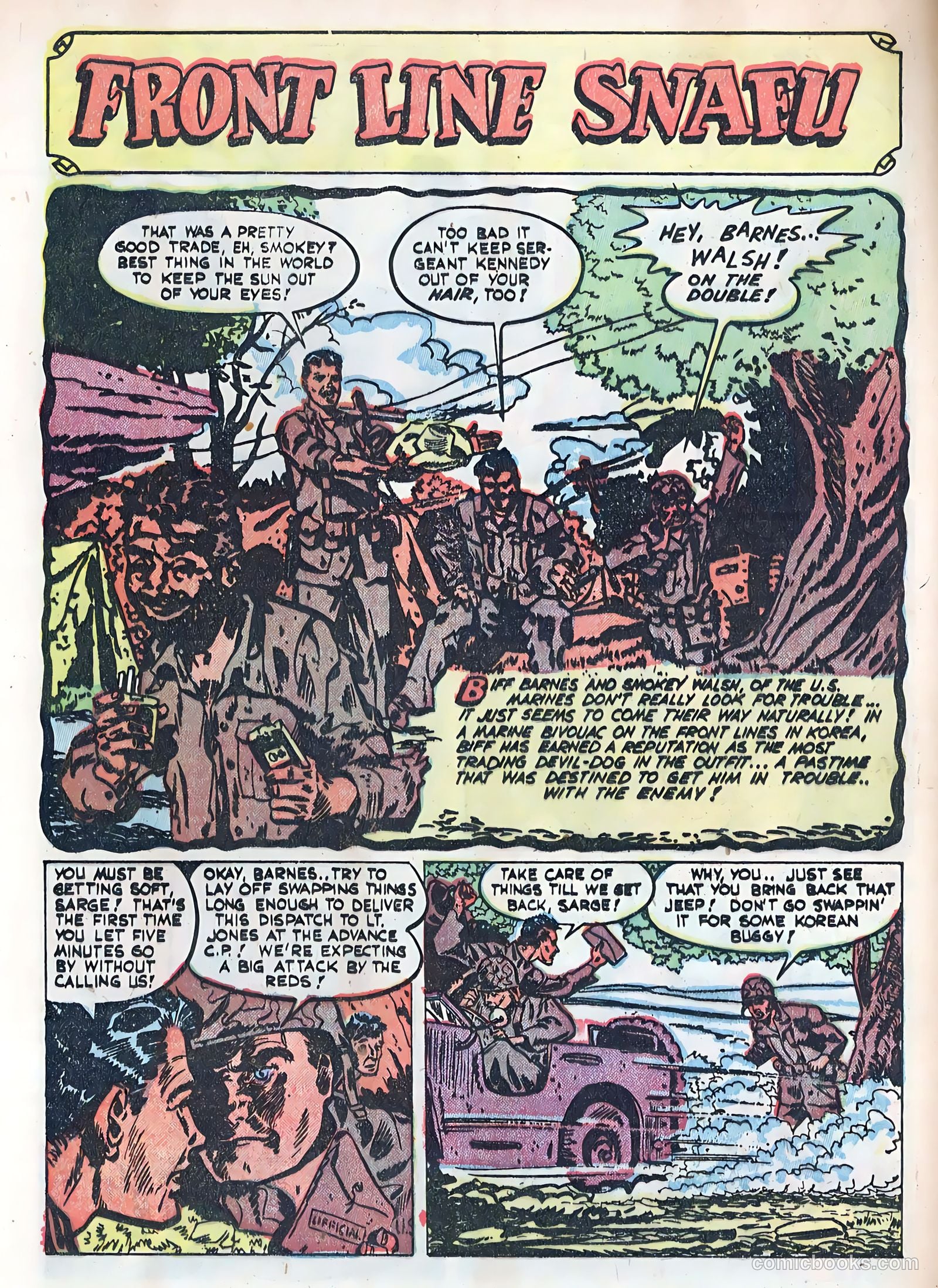 Fightin' Marines #3 (1951) — page 16 of 36