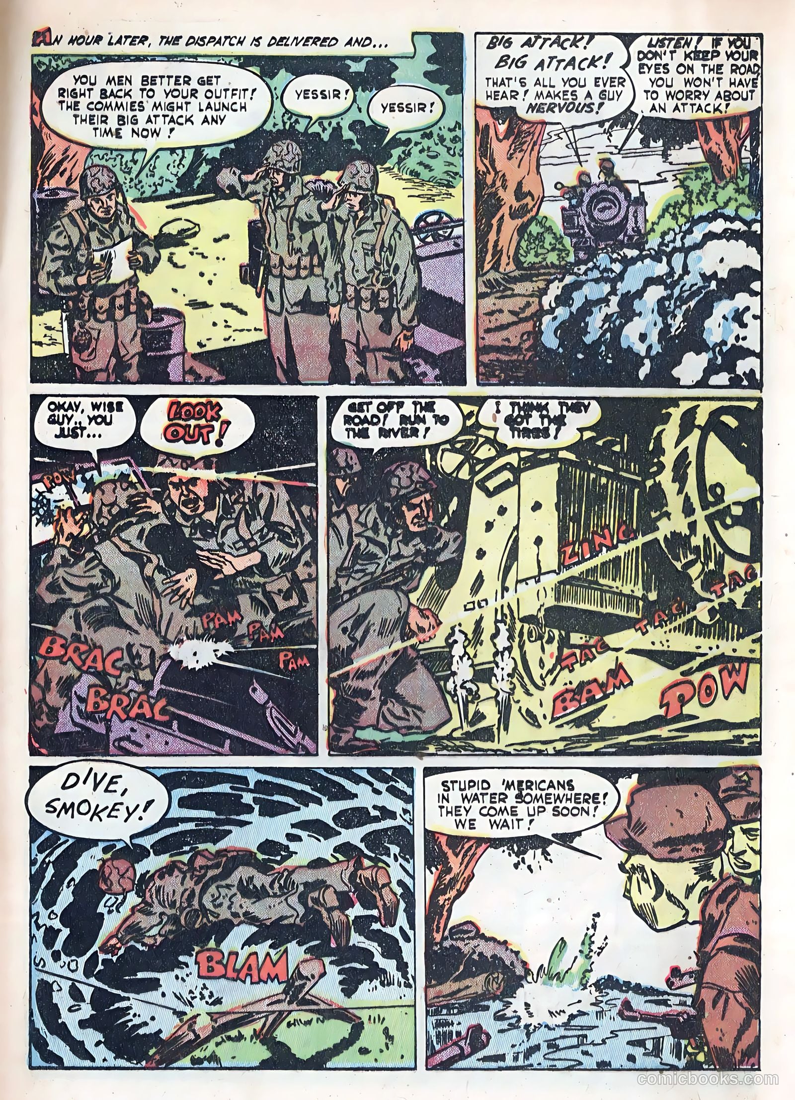 Fightin' Marines #3 (1951) — page 17 of 36
