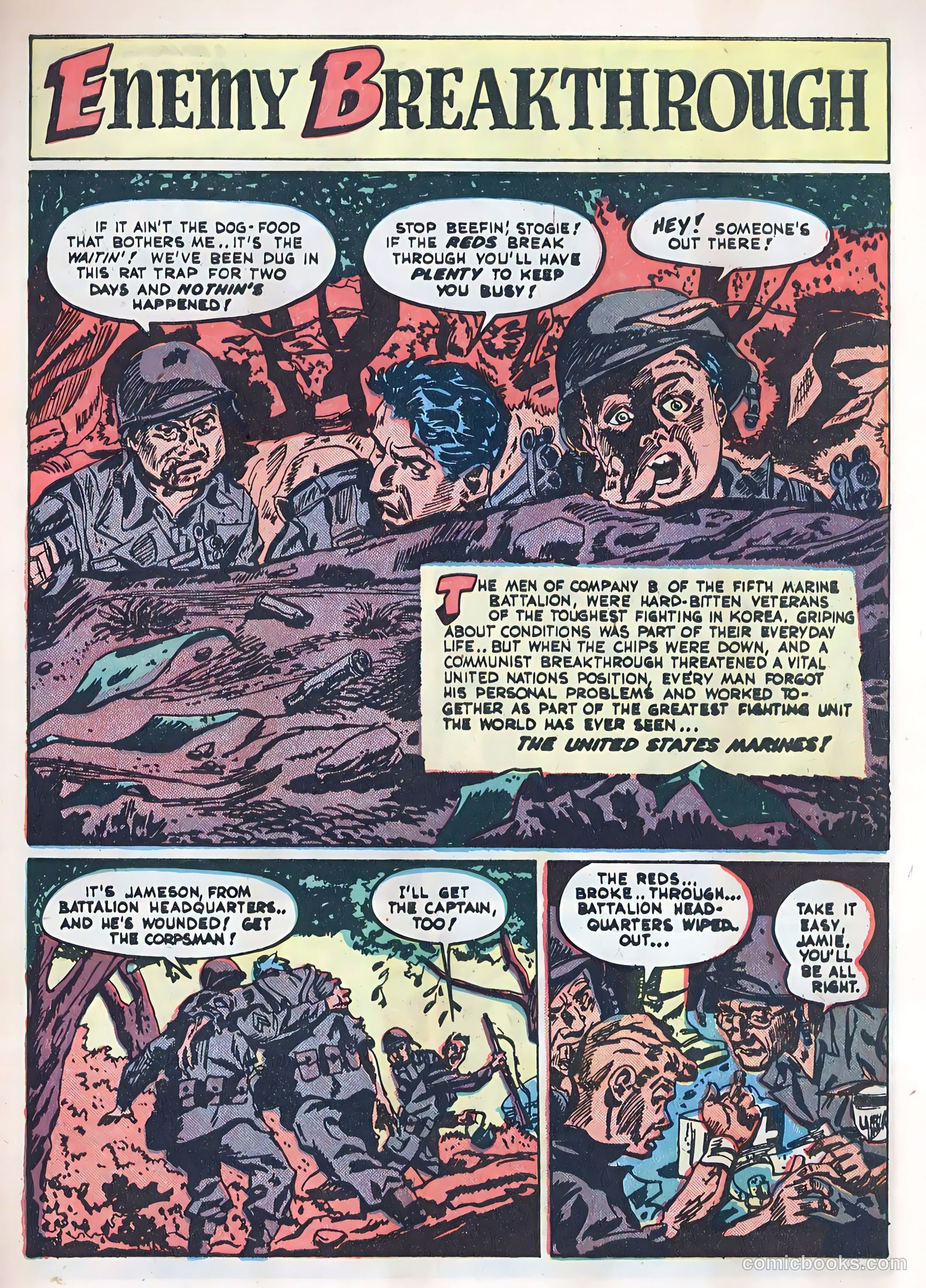 Fightin' Marines #3 (1951) — page 27 of 36