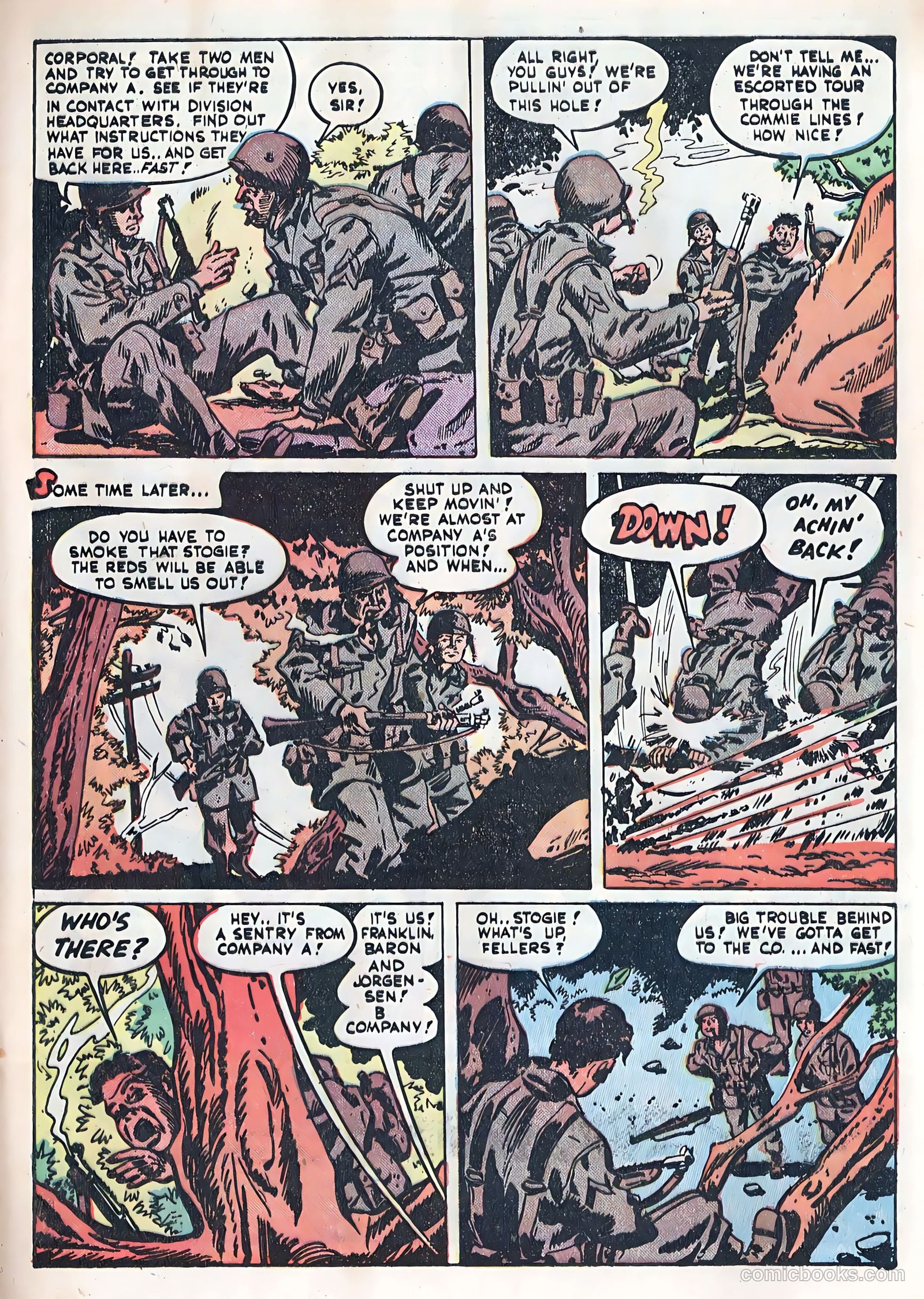 Fightin' Marines #3 (1951) — page 29 of 36