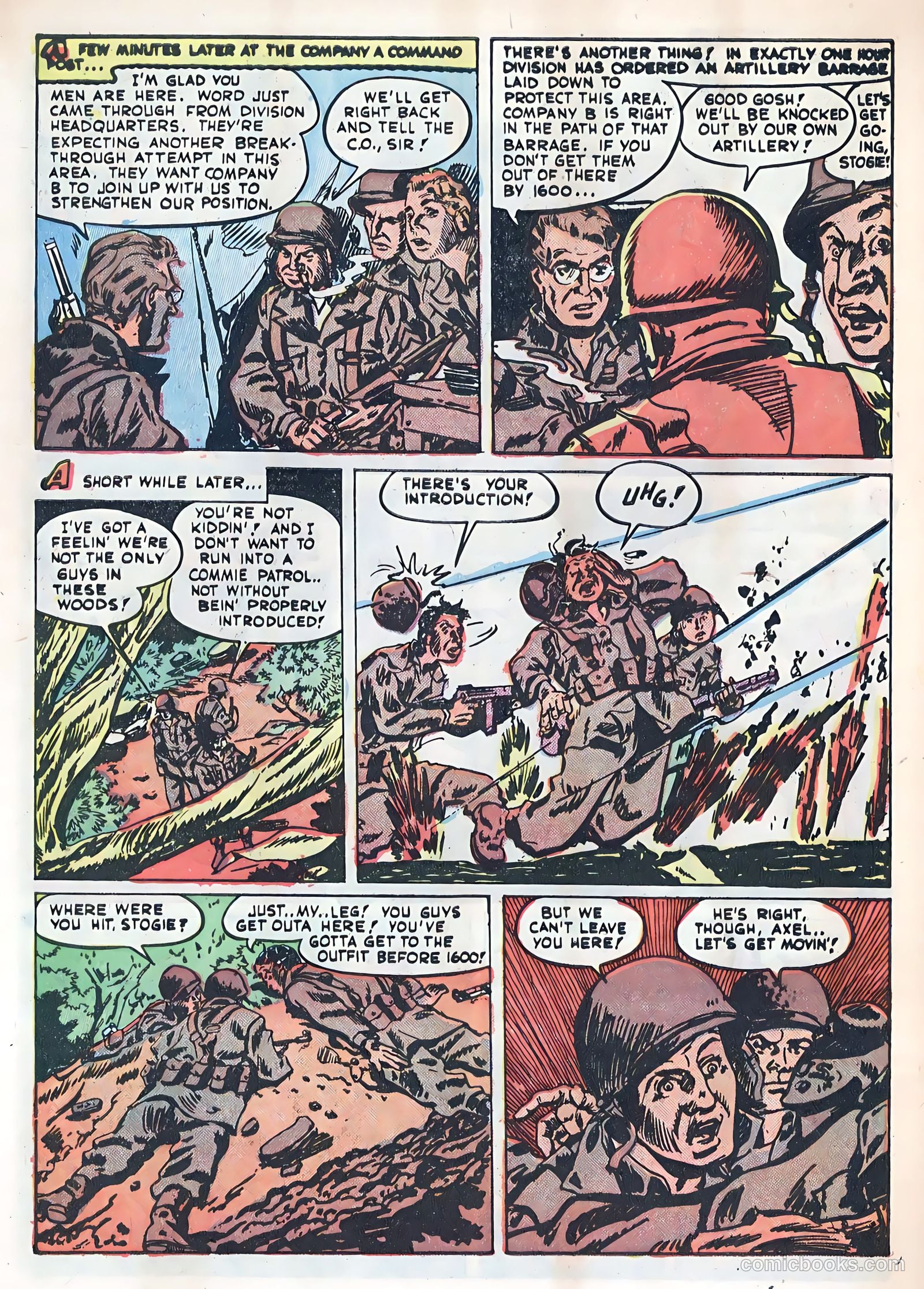 Fightin' Marines #3 (1951) — page 30 of 36