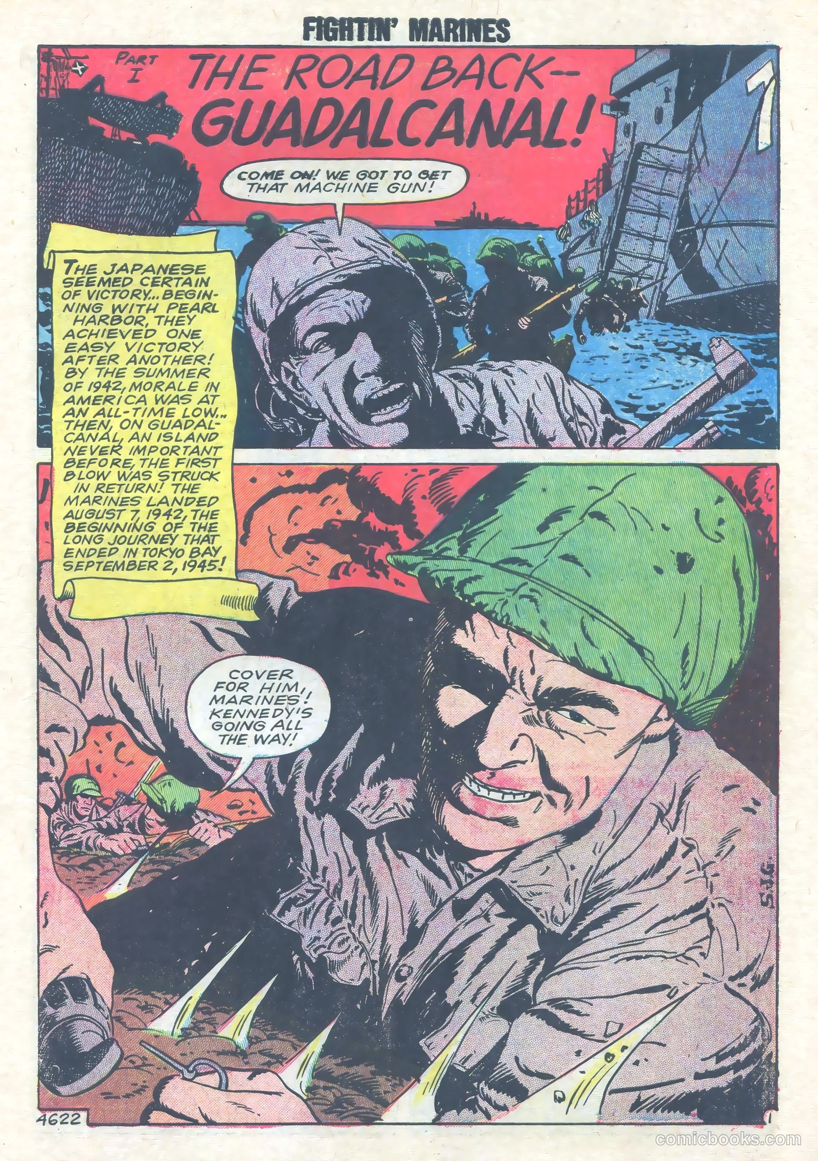 Fightin' Marines #30 (1959) — page 3 of 36