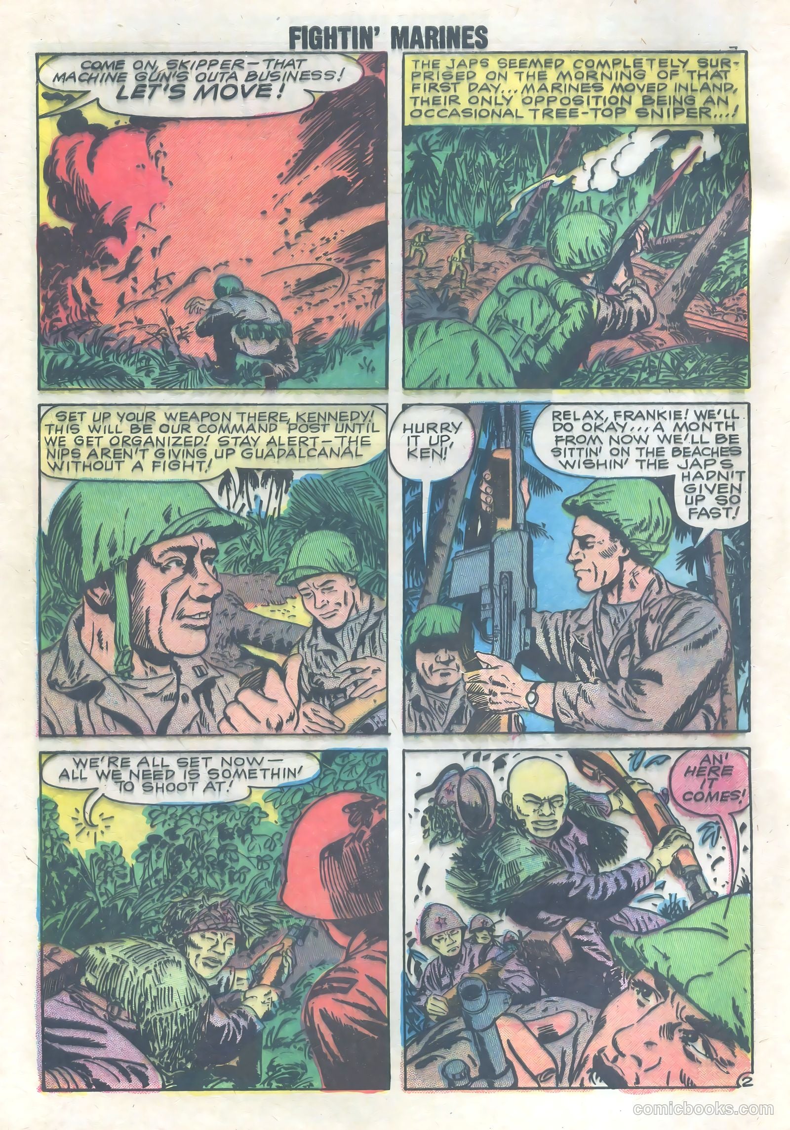 Fightin' Marines #30 (1959) — page 4 of 36
