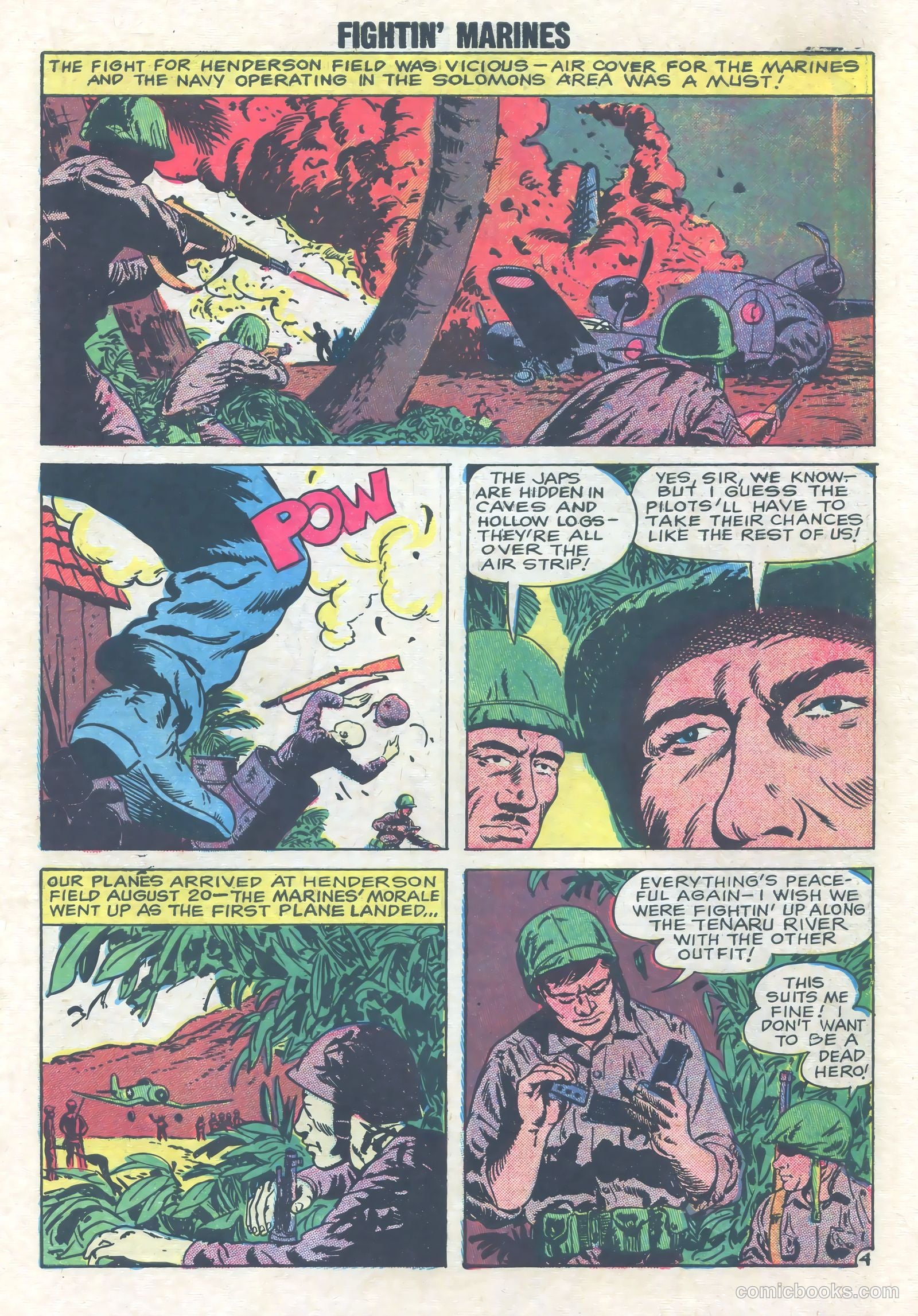 Fightin' Marines #30 (1959) — page 7 of 36
