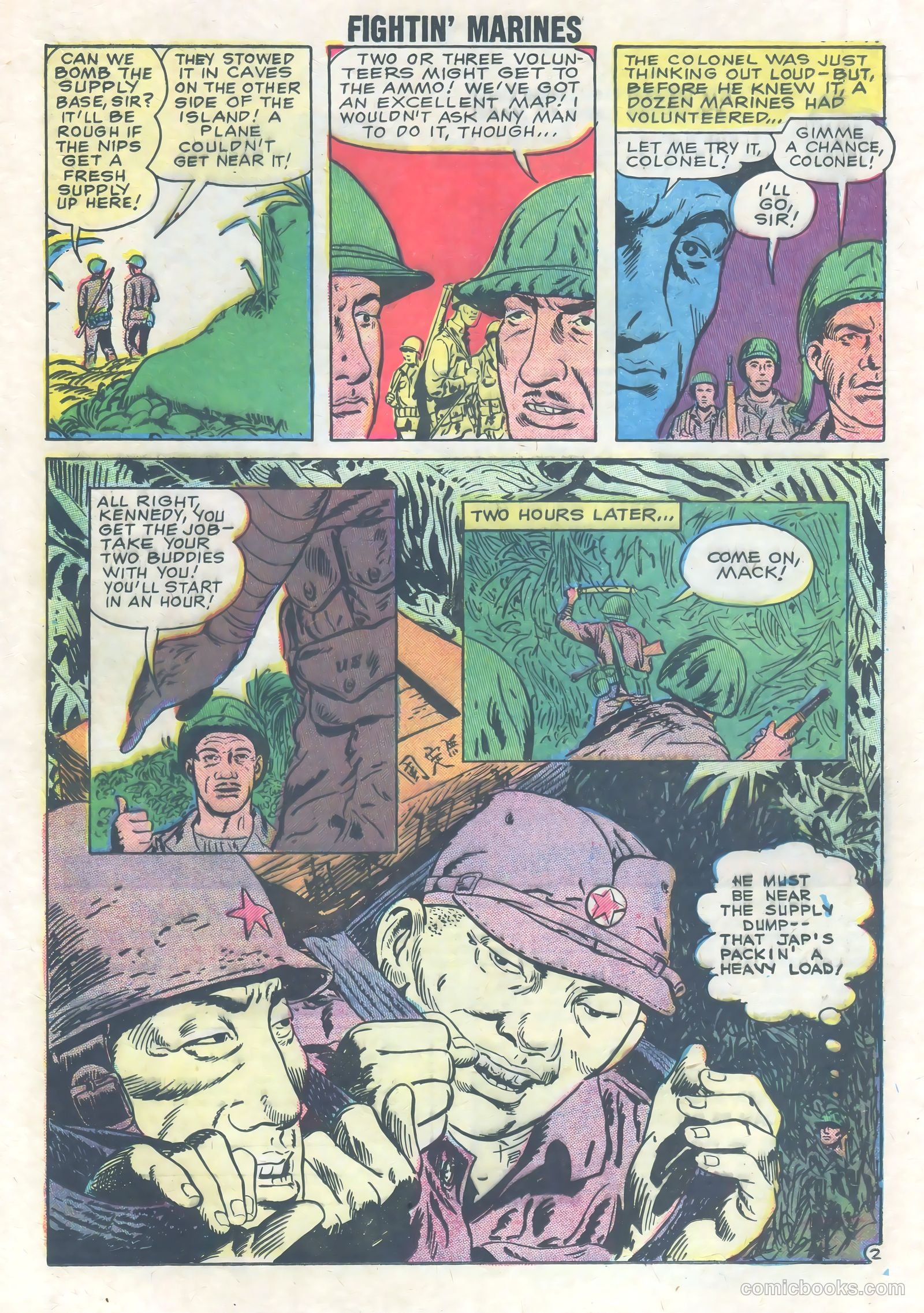 Fightin' Marines #30 (1959) — page 16 of 36