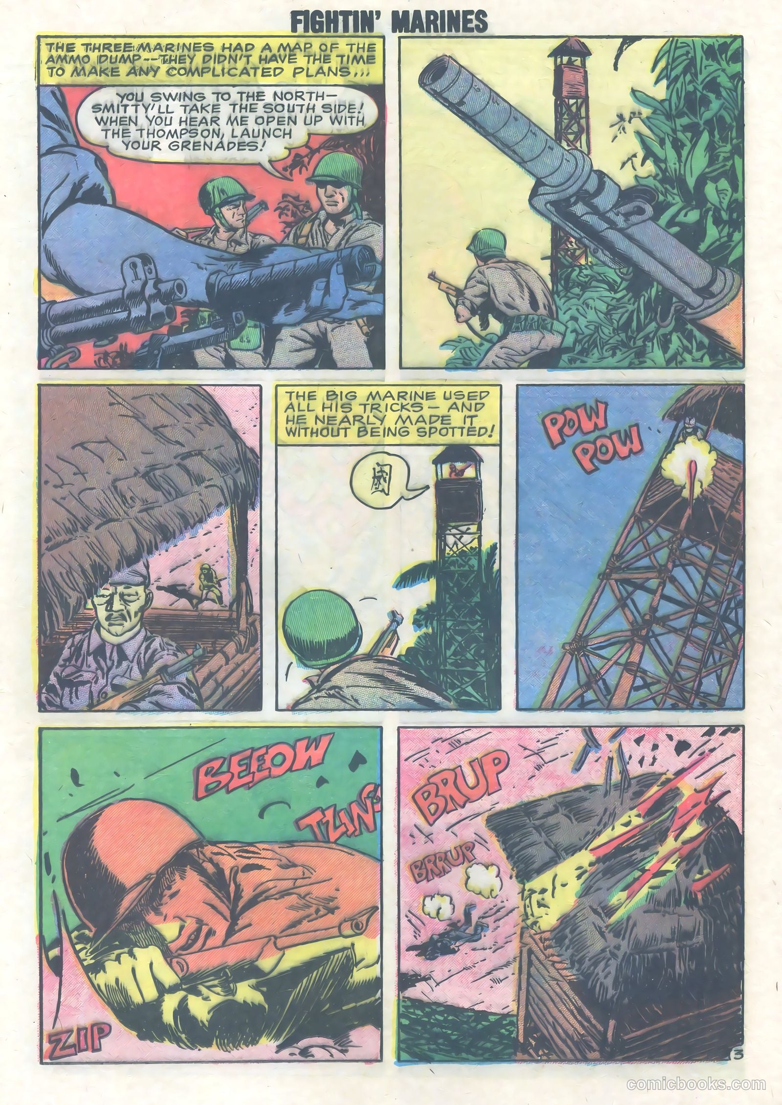 Fightin' Marines #30 (1959) — page 17 of 36
