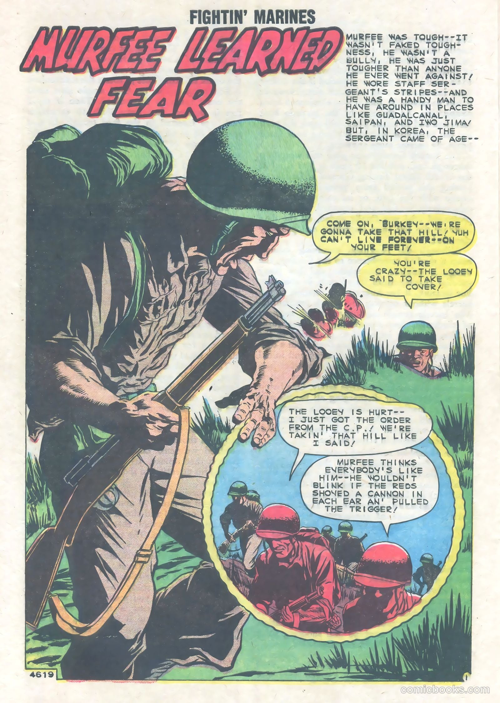 Fightin' Marines #30 (1959) — page 28 of 36