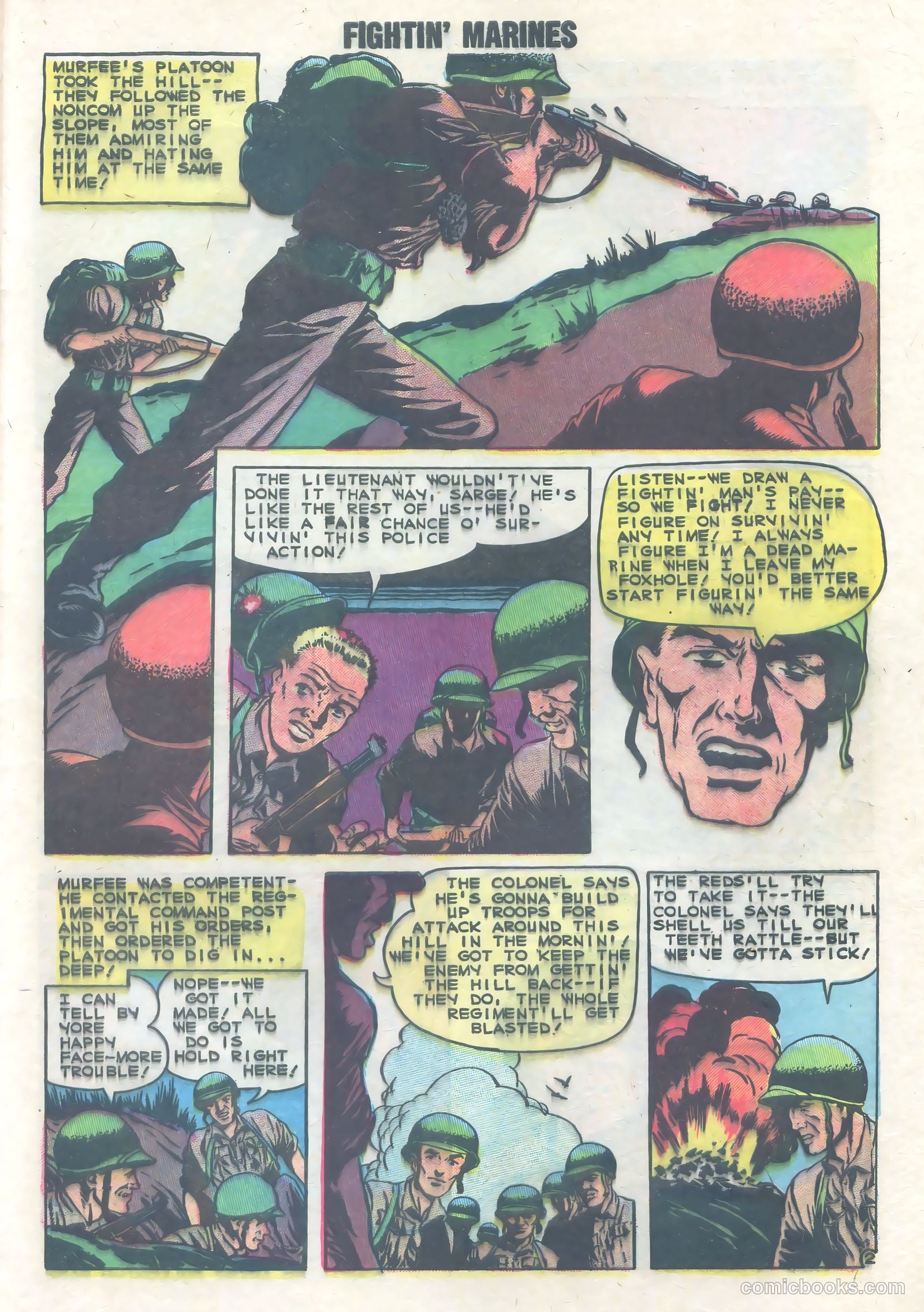 Fightin' Marines #30 (1959) — page 29 of 36
