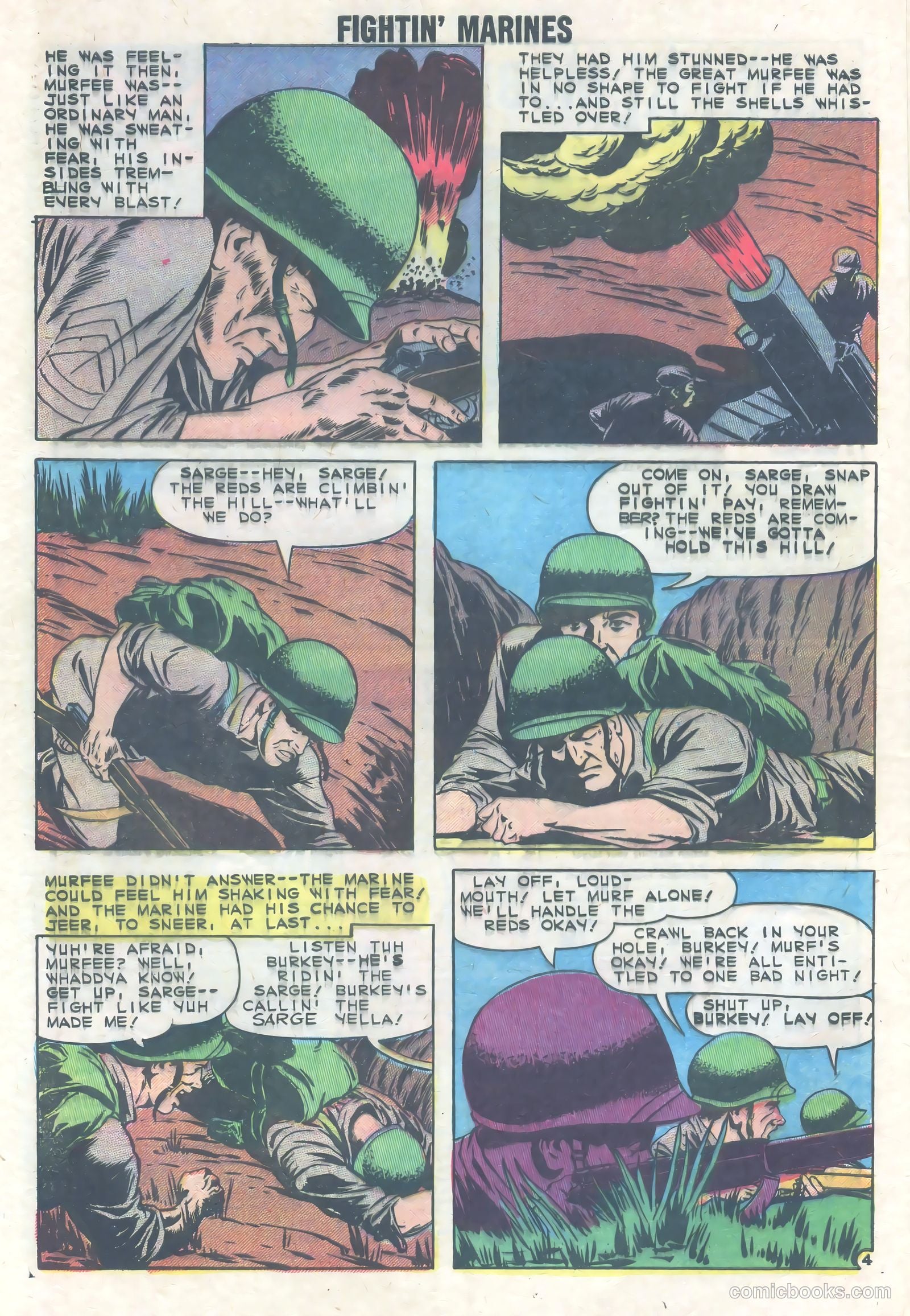 Fightin' Marines #30 (1959) — page 32 of 36