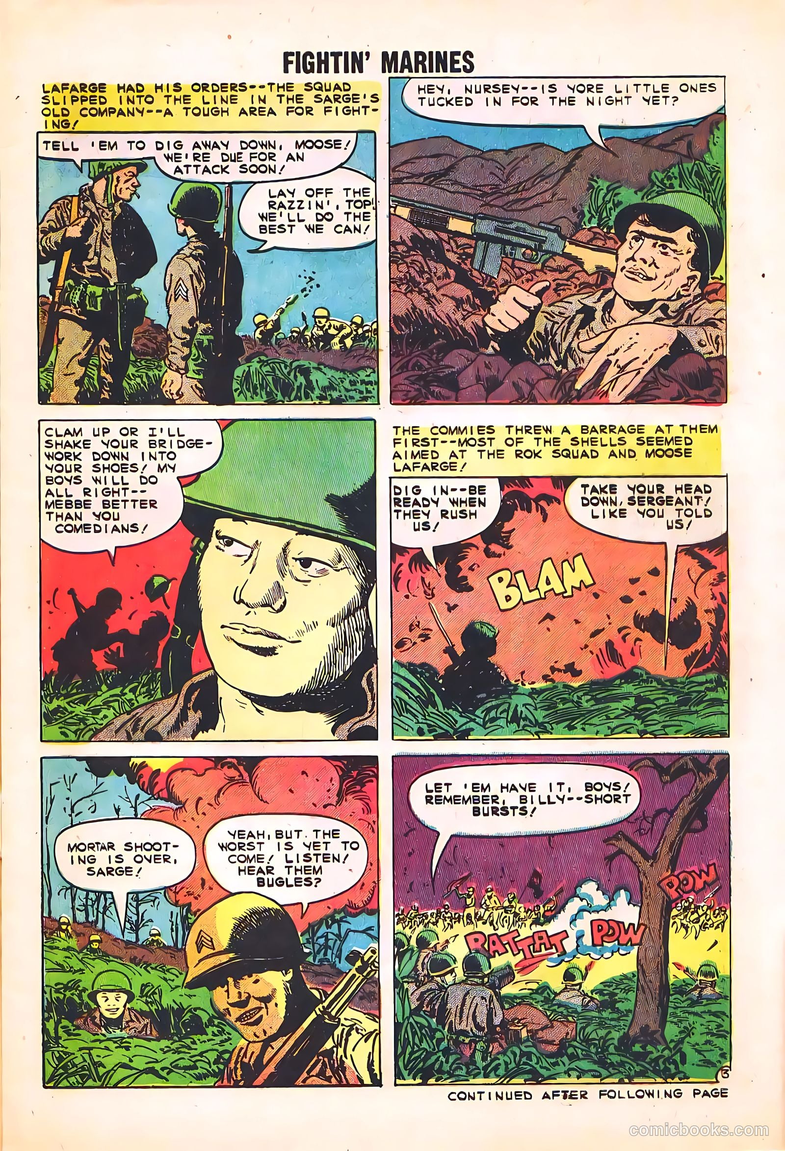 Fightin' Marines #31 (1959) — page 5 of 36