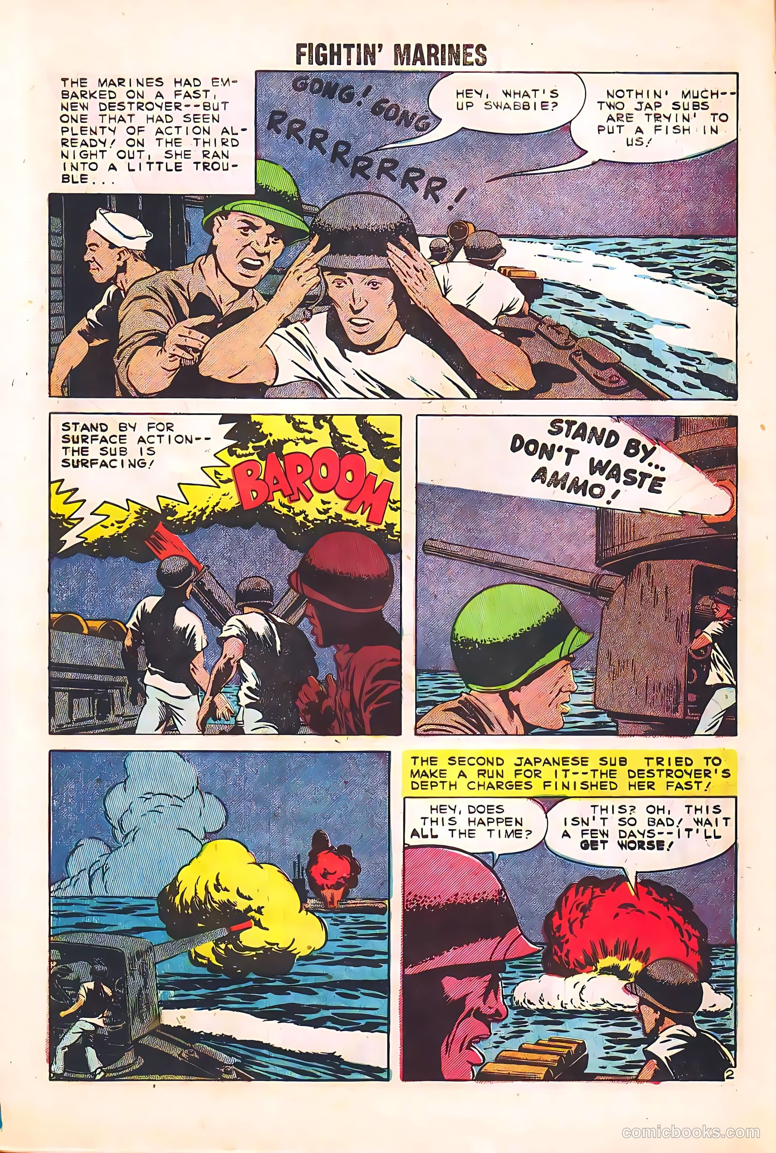 Fightin' Marines #31 (1959) — page 10 of 36