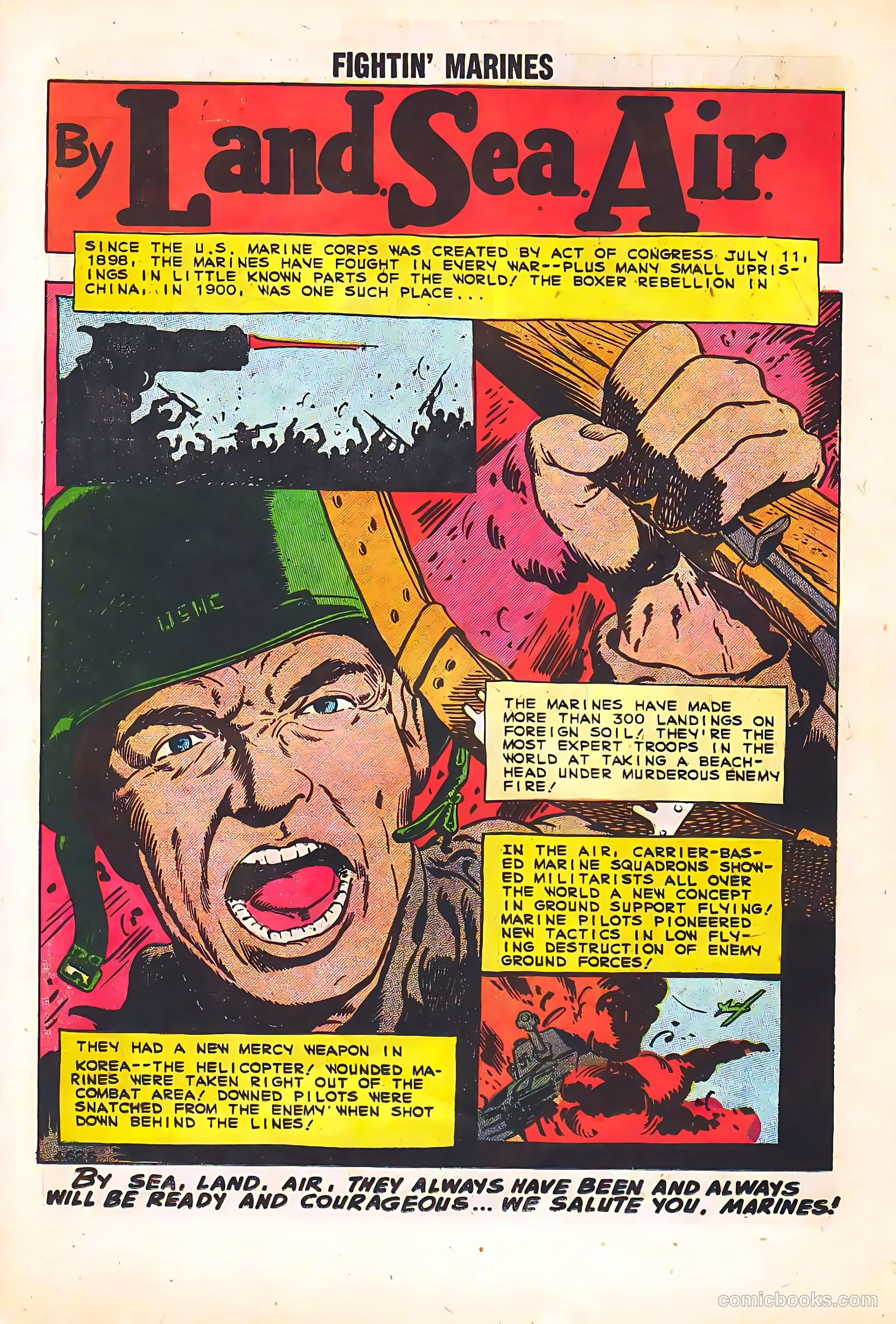 Fightin' Marines #31 (1959) — page 14 of 36