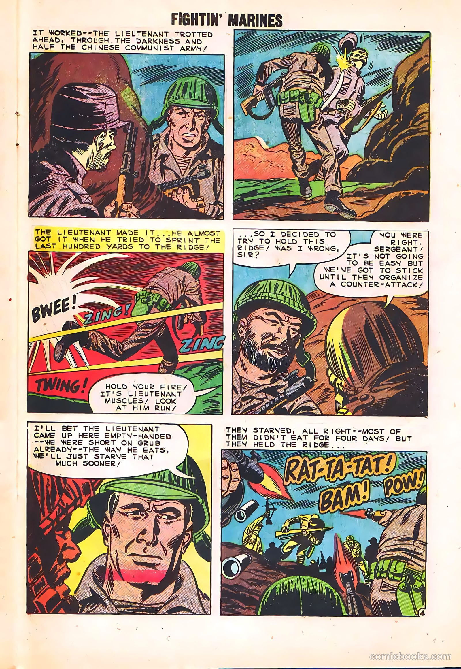 Fightin' Marines #31 (1959) — page 23 of 36
