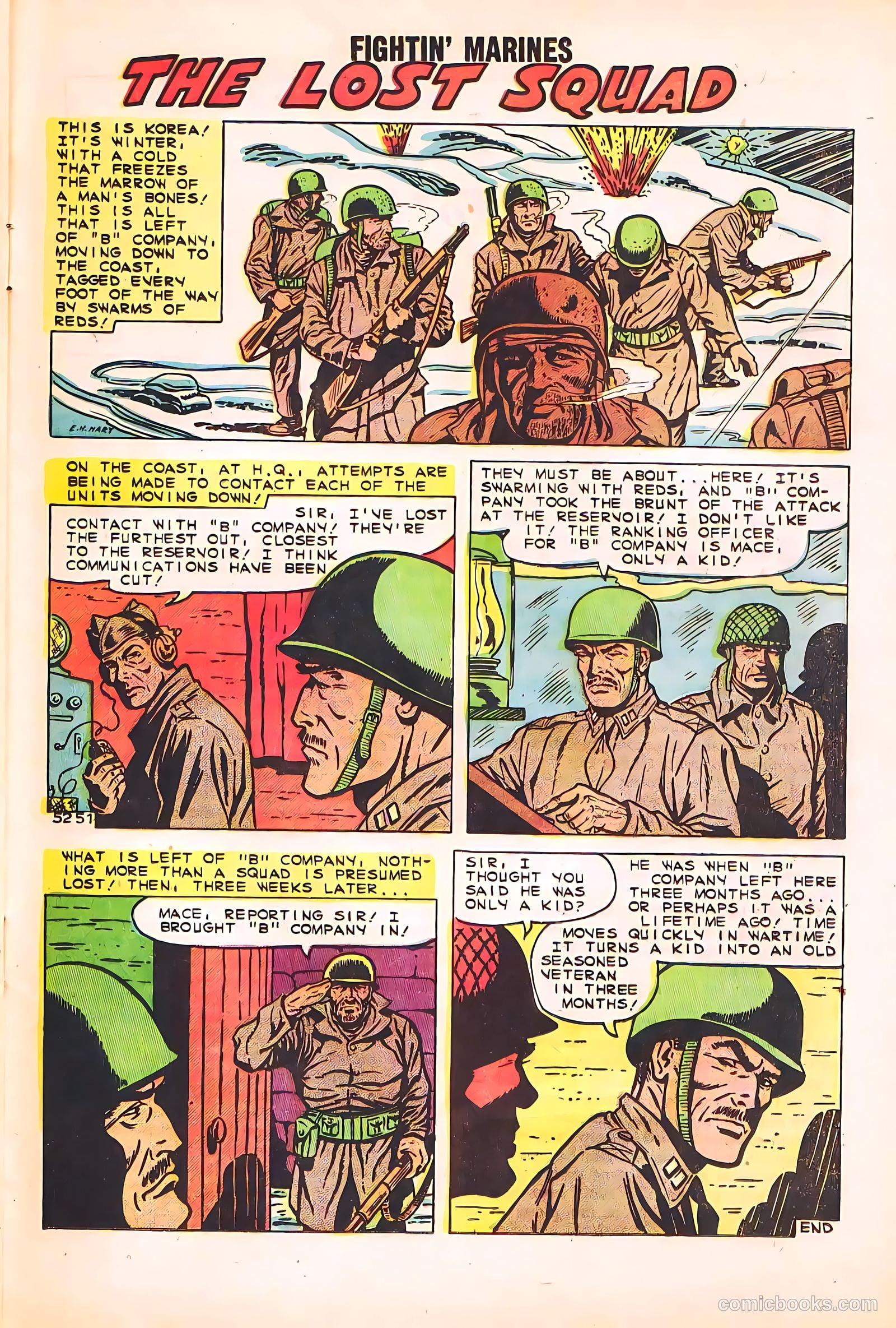 Fightin' Marines #31 (1959) — page 25 of 36