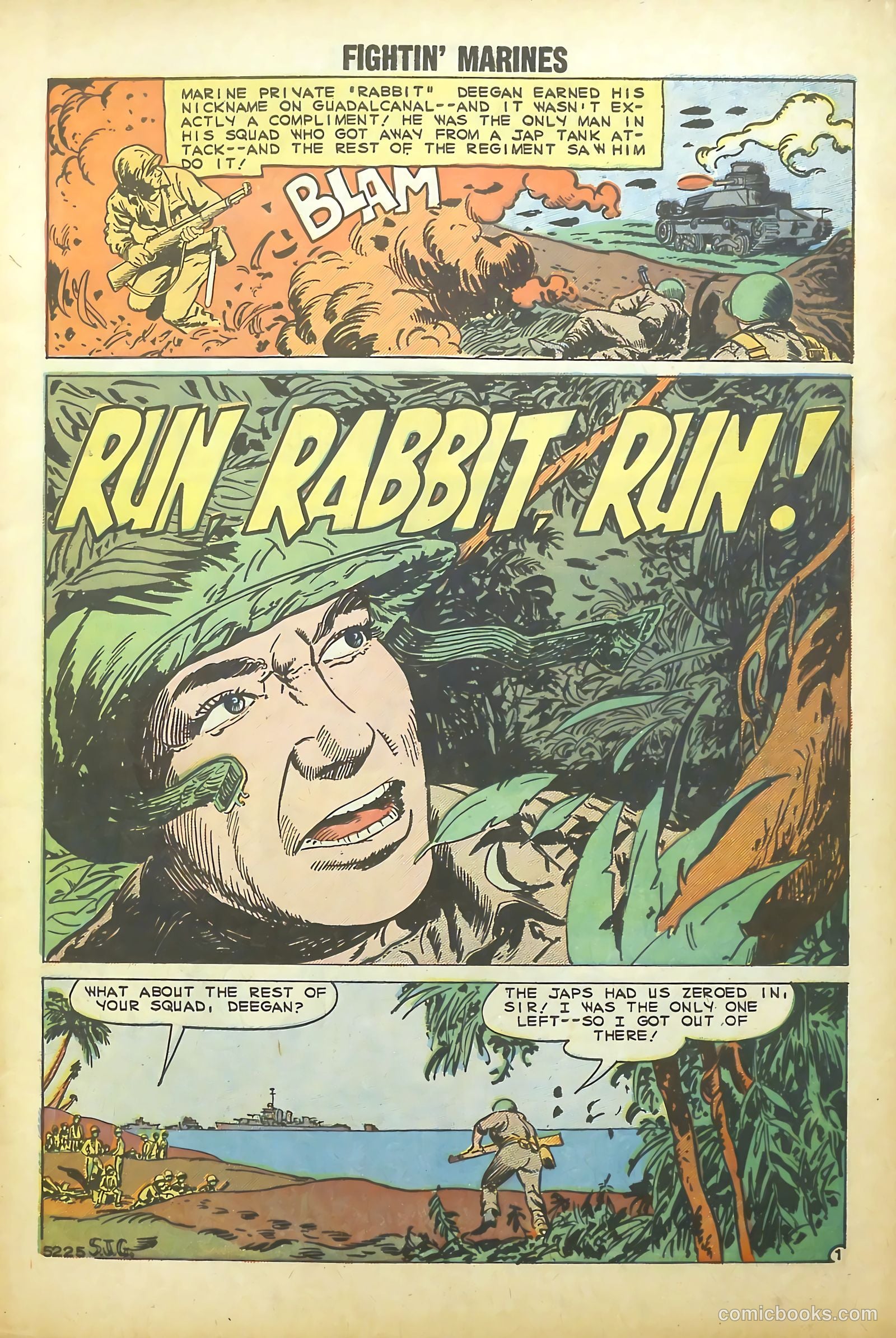 Fightin' Marines #32 (1959) — page 3 of 36