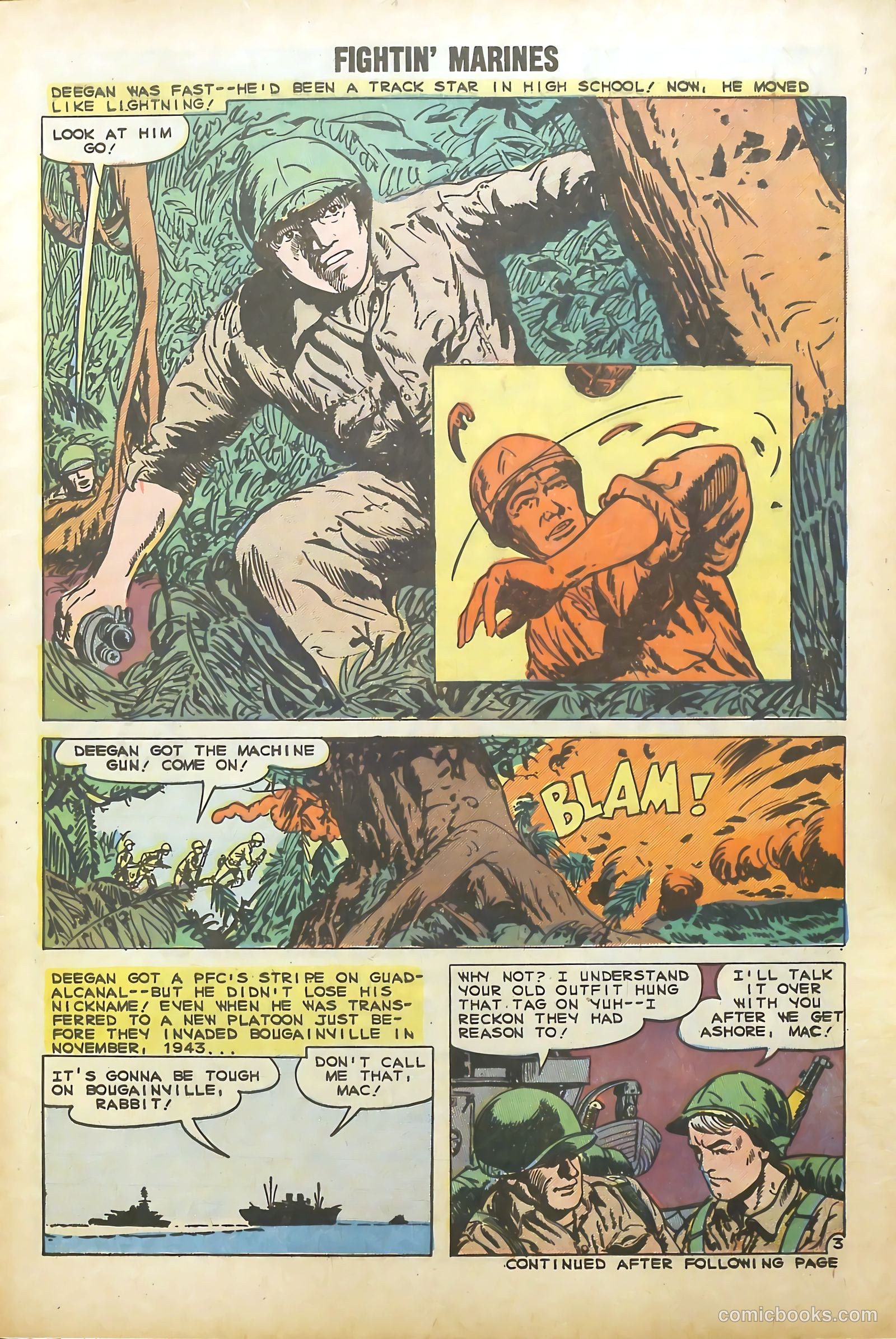Fightin' Marines #32 (1959) — page 5 of 36