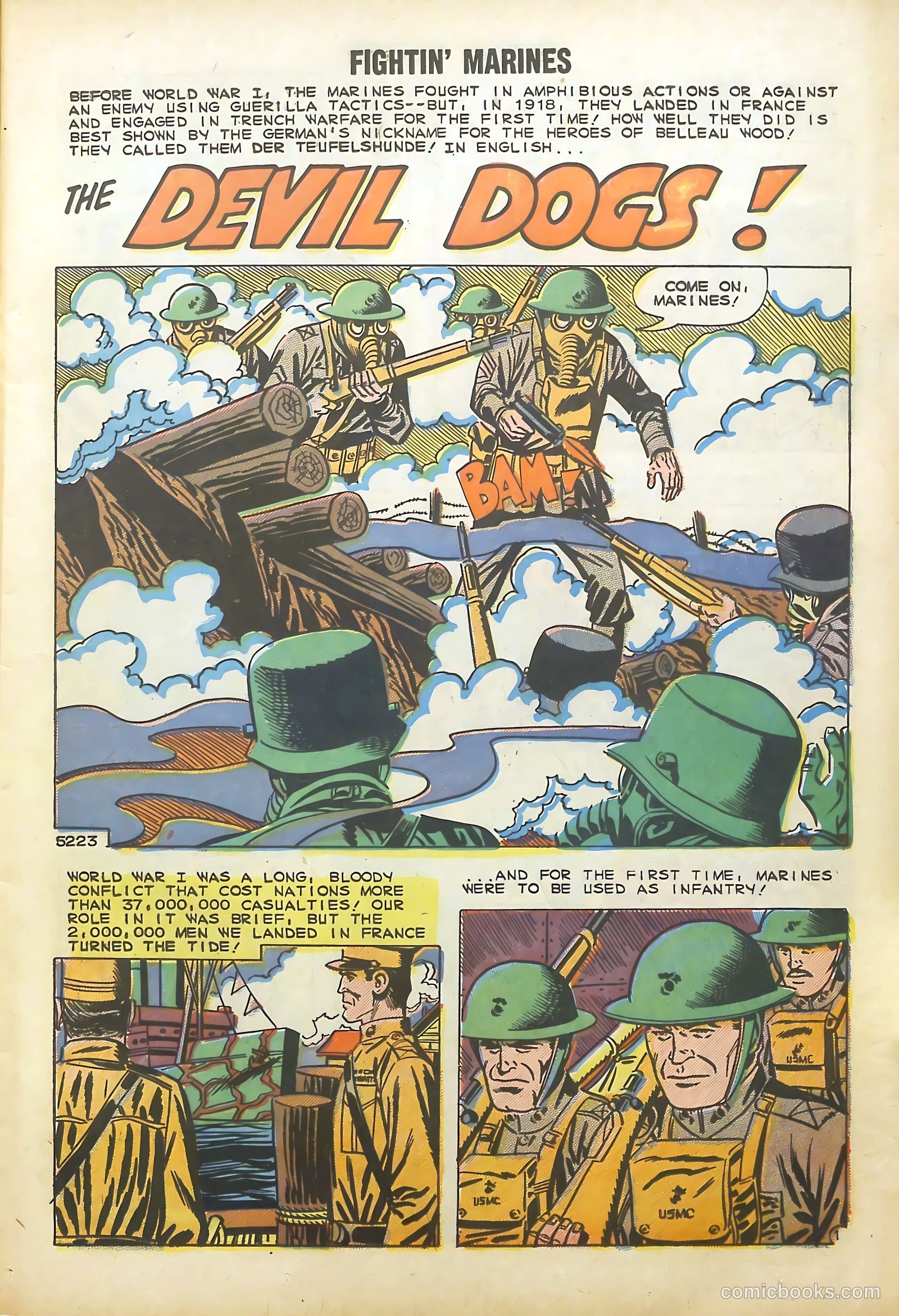 Fightin' Marines #32 (1959) — page 11 of 36