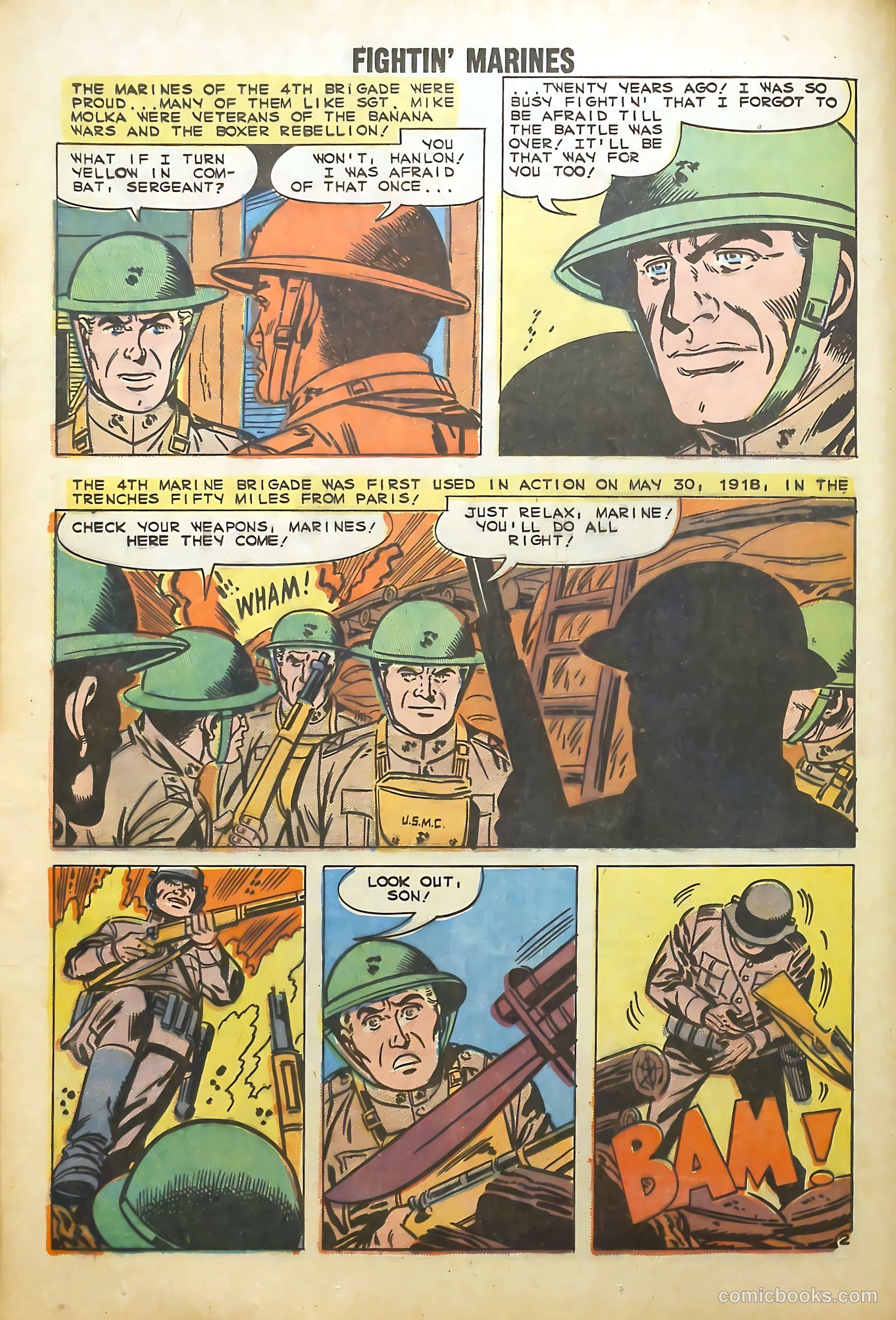Fightin' Marines #32 (1959) — page 12 of 36