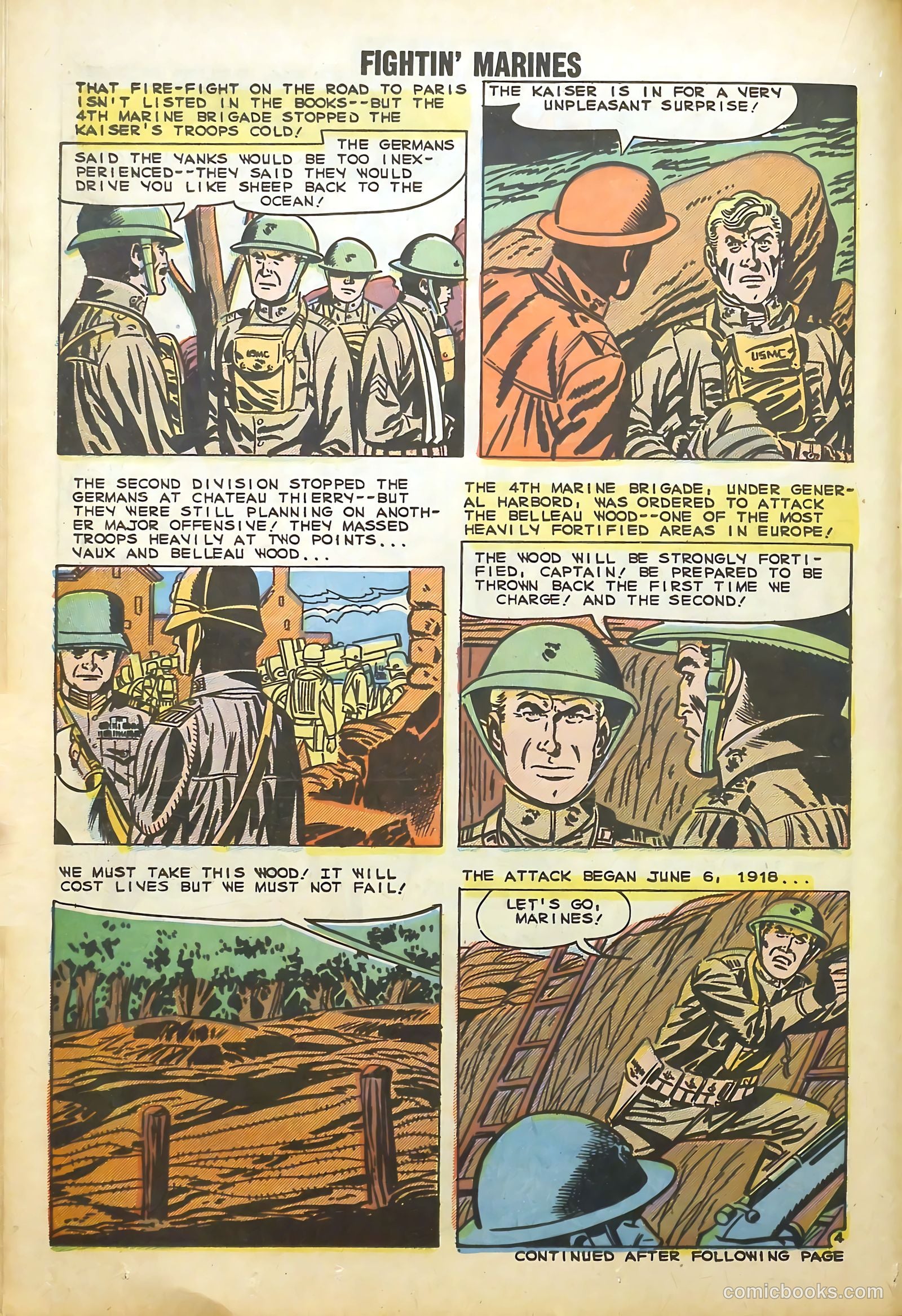 Fightin' Marines #32 (1959) — page 14 of 36