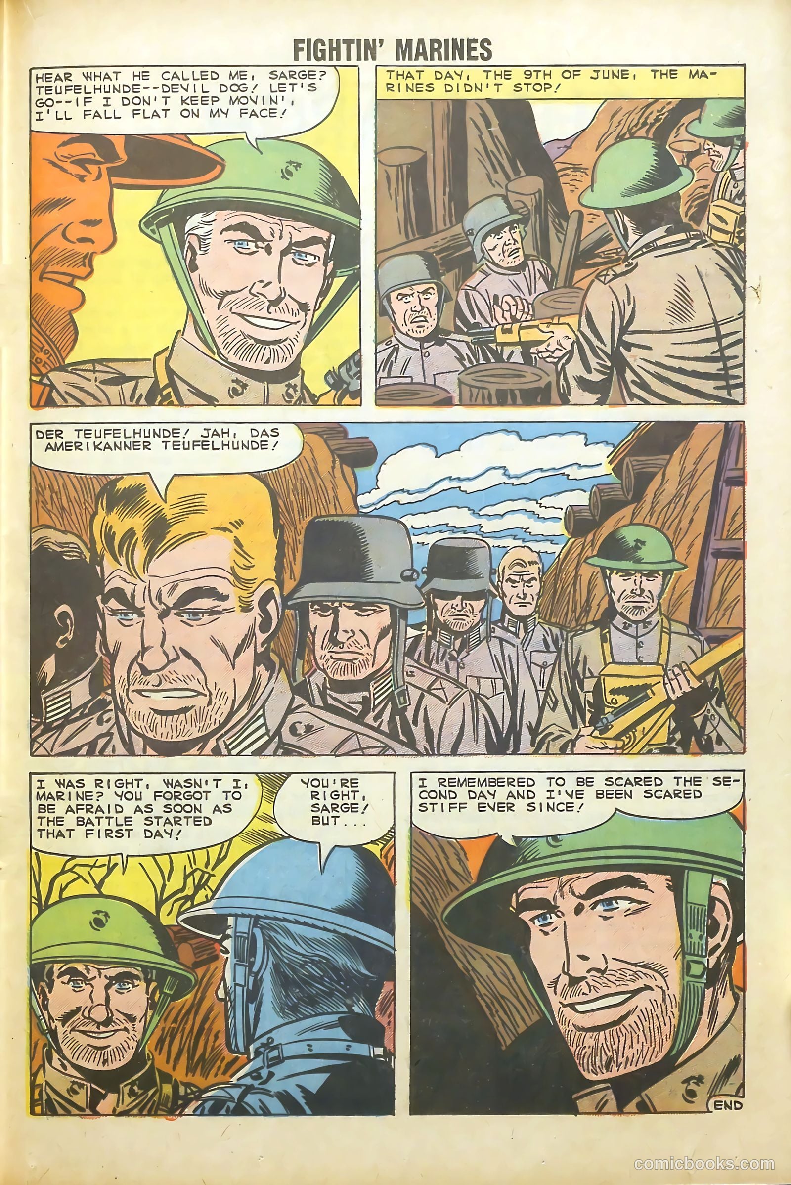 Fightin' Marines #32 (1959) — page 19 of 36