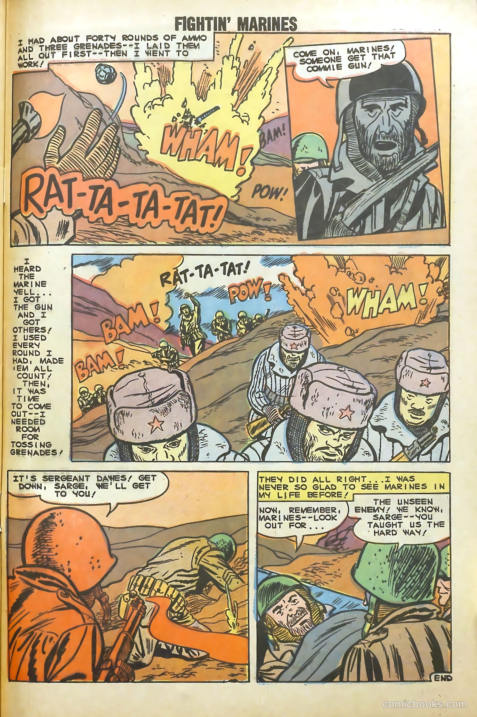 Fightin' Marines #32 (1959) — page 33 of 36
