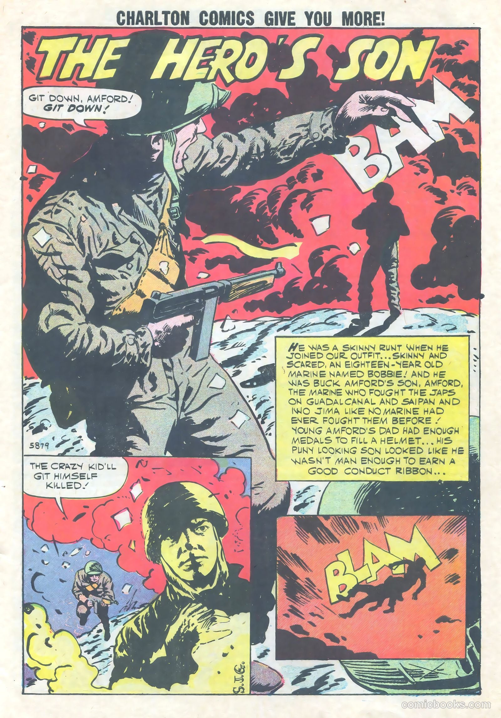 Fightin' Marines #33 (1960) — page 3 of 36