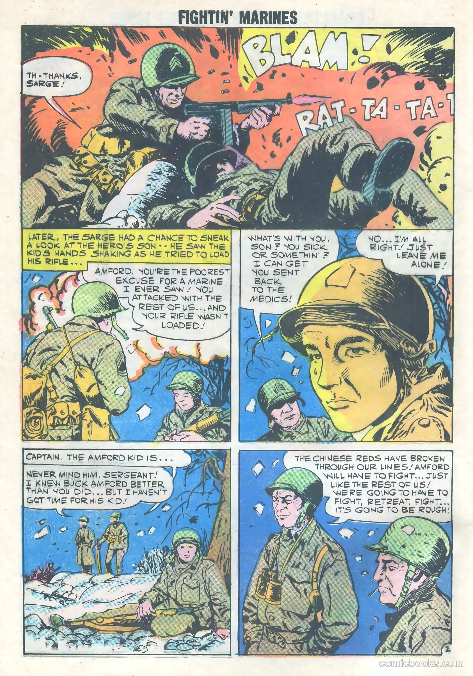 Fightin' Marines #33 (1960) — page 4 of 36