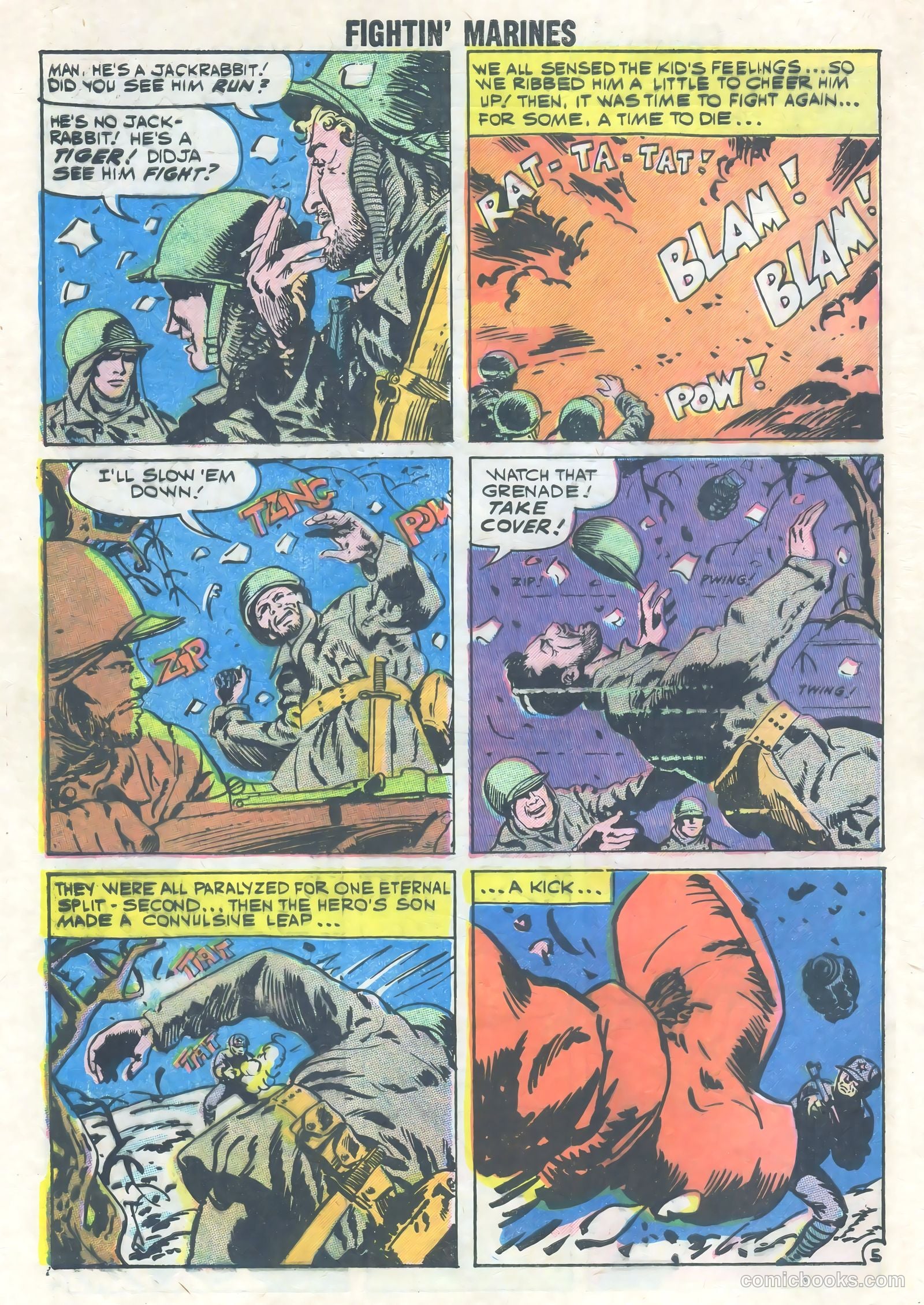 Fightin' Marines #33 (1960) — page 8 of 36