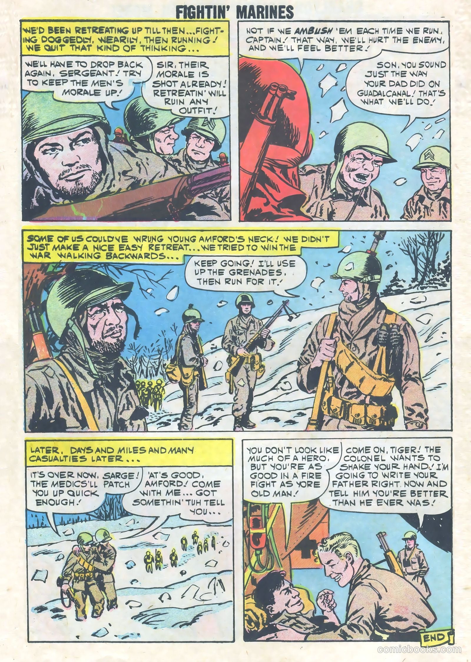Fightin' Marines #33 (1960) — page 10 of 36