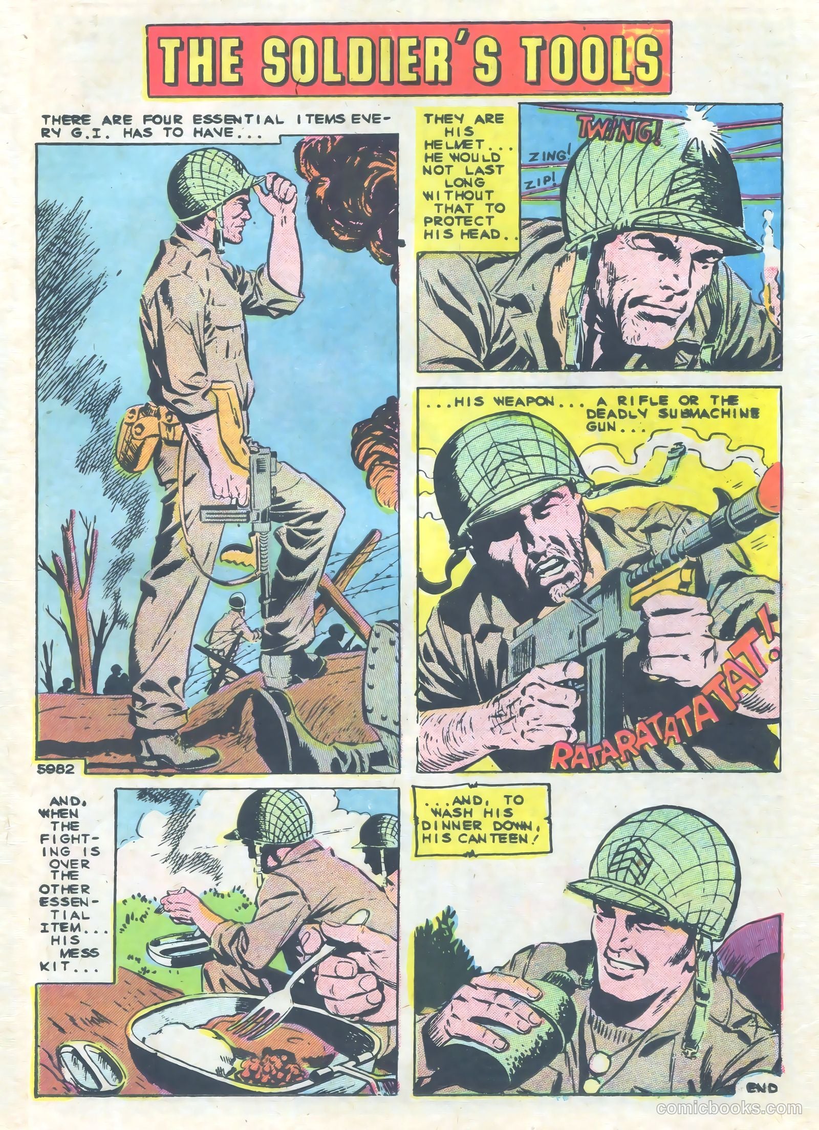 Fightin' Marines #33 (1960) — page 11 of 36