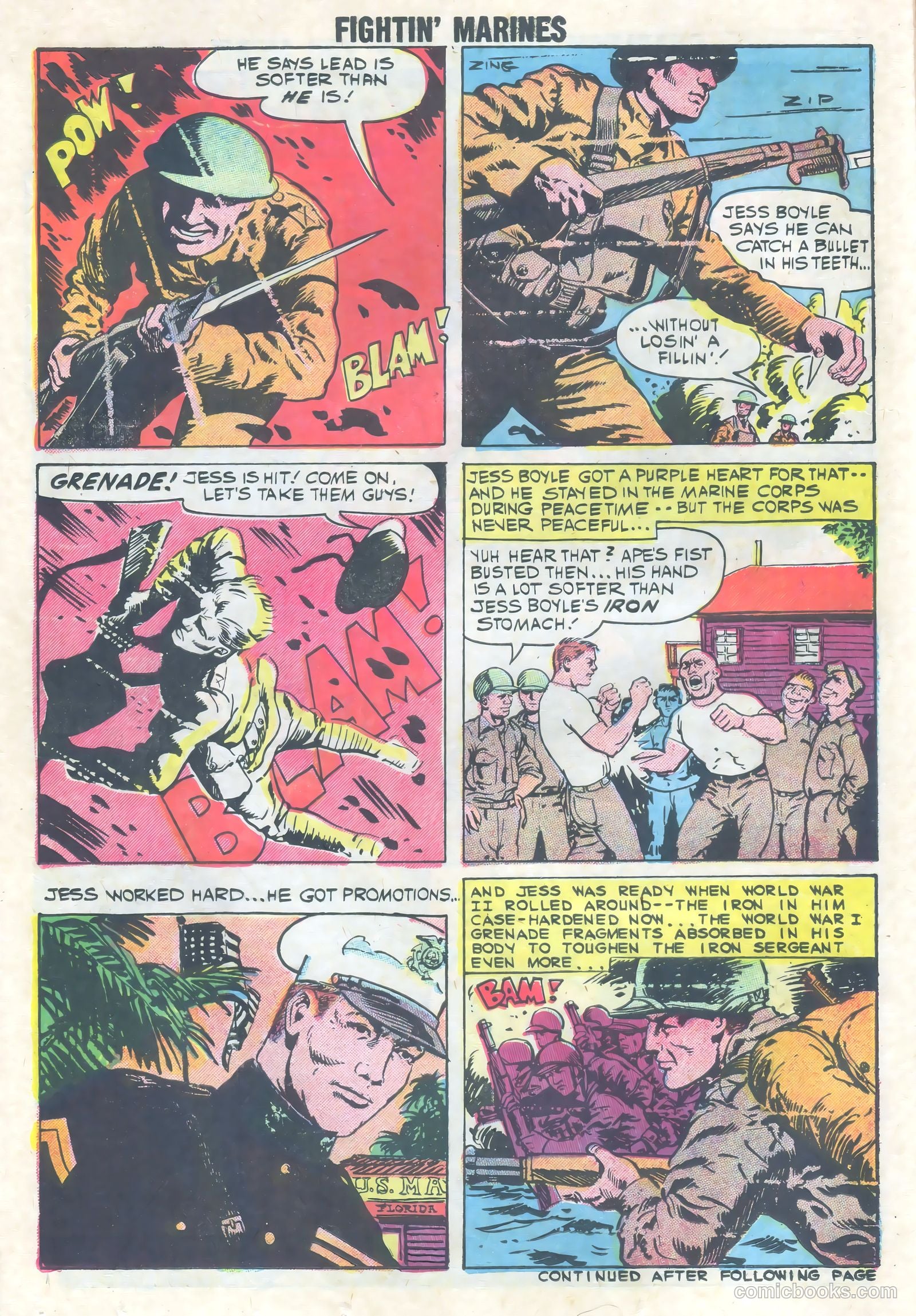 Fightin' Marines #33 (1960) — page 14 of 36