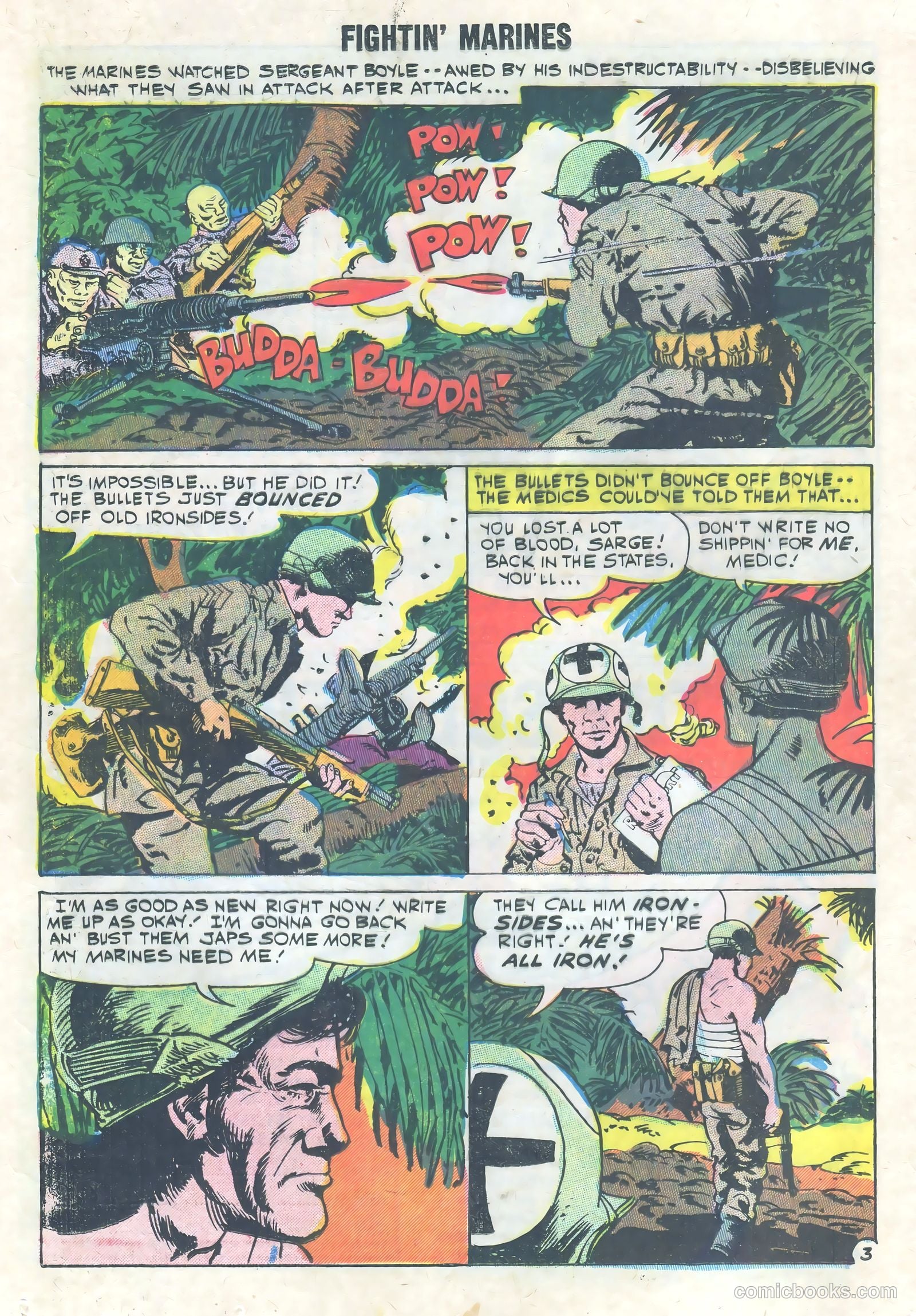 Fightin' Marines #33 (1960) — page 16 of 36