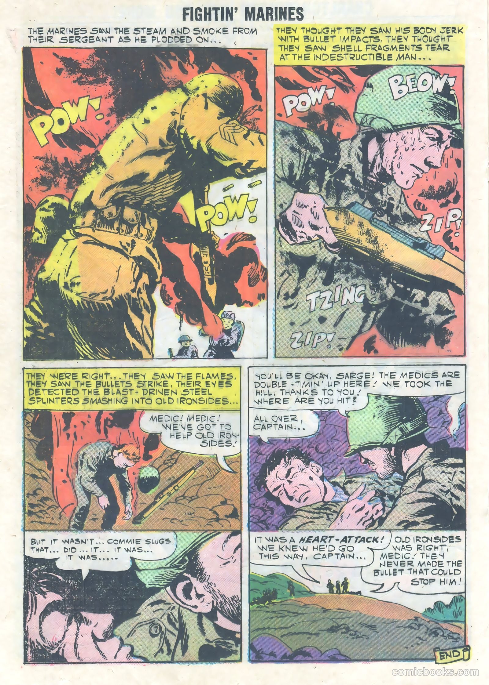 Fightin' Marines #33 (1960) — page 20 of 36