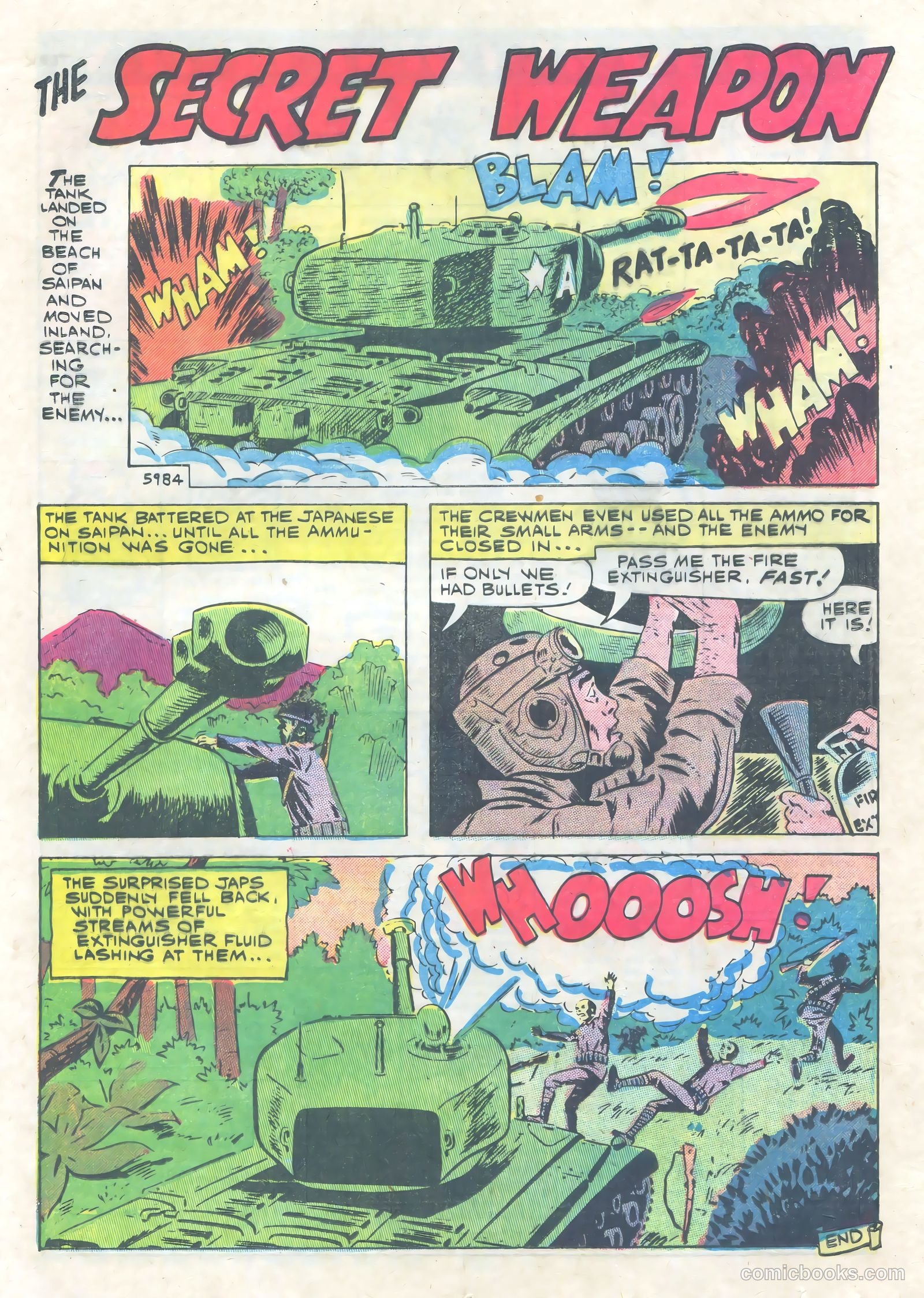 Fightin' Marines #33 (1960) — page 21 of 36